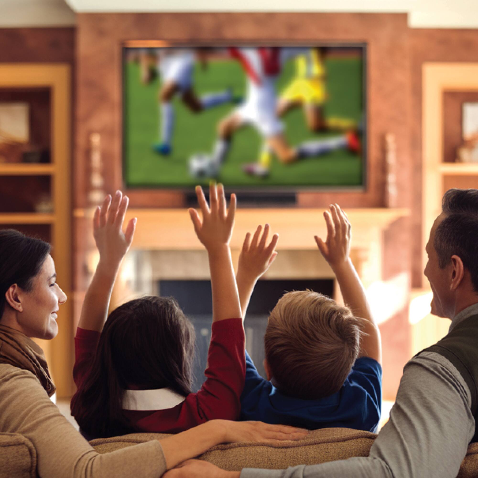 Alt View 1. Monster - Black Full Motion TV Wall Mount for 13"-42" Flat Screens | Swivel, Tilt, Articulating | Max 55 lbs | VESA 200x200 - Black.