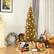 Alt View 12. Costway - 6FT Gold Tinsel Tree Slim Pencil Christmas Tree - Champagne.