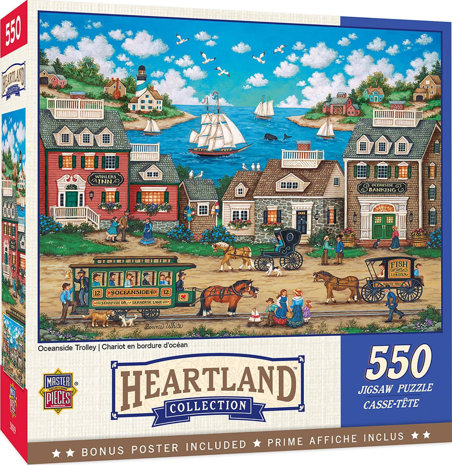 550  
HEARTLAND COLLECTION  
JIGSAW PUZZLE  
CASSE-TÊTE  

Oceanside Trolley | Chariot en bordure d'océan  

550 MASTER PIECES  
BONUS POSTER INCLUDED | PRIME AFFICHE INCLUS  

550  
JIGSAW PUZZLE  
CASSE-TÊTE  

Oceanside Trolley | Chariot en bordure d'océan  

550  
JIGSAW PUZZLE  
CASSE-TÊTE  

550  
JIGSAW PUZZLE  
CASSE-TÊTE  

550  
JIGSAW PUZZLE  
CASSE-TÊTE  

550  
JIGSAW PUZZLE  
CASSE-TÊTE  

550  
JIGSAW PUZZLE  
CASSE-TÊTE  

550  
JIGSAW PUZZLE  
CASSE-TÊTE  

550  
JIGSAW PUZZLE  
CASSE-TÊTE  

550  
JIGSAW PUZZLE  
CASSE-TÊTE  

550  
JIGSAW PUZZLE  
CASSE