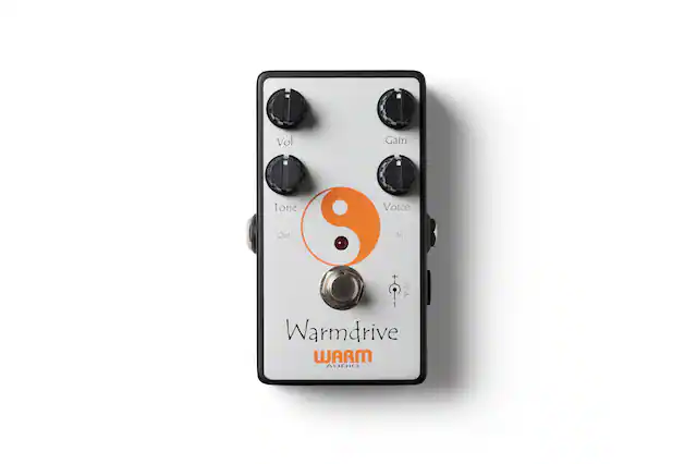 Front. Warm Audio - Warmdrive Overdrive Guitar Pedal - Silver.