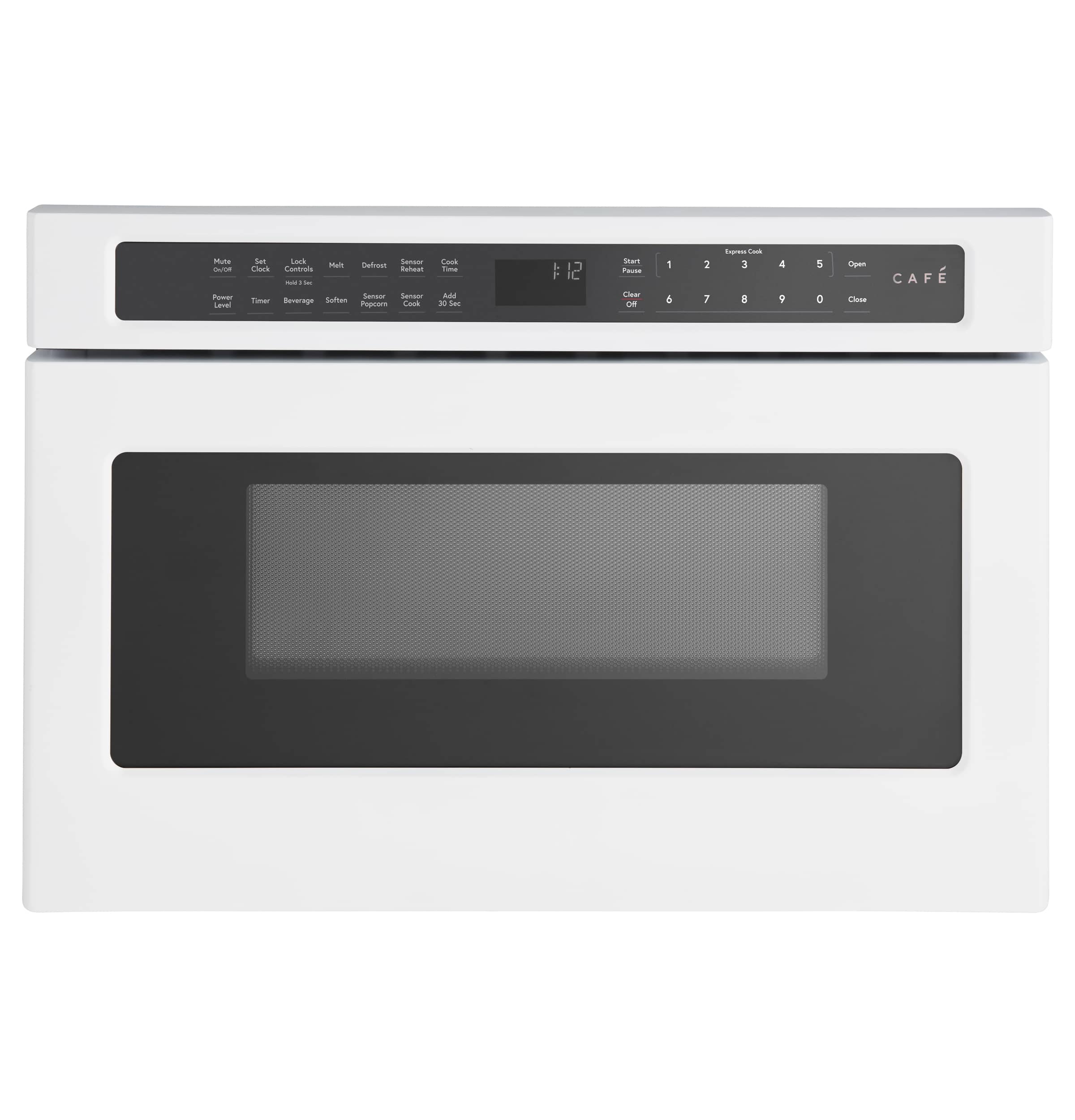 Café - 1.2 Cu. Ft. Built-In Drawer Microwave with Sensor Cooking and Sensor Reheat - Matte White