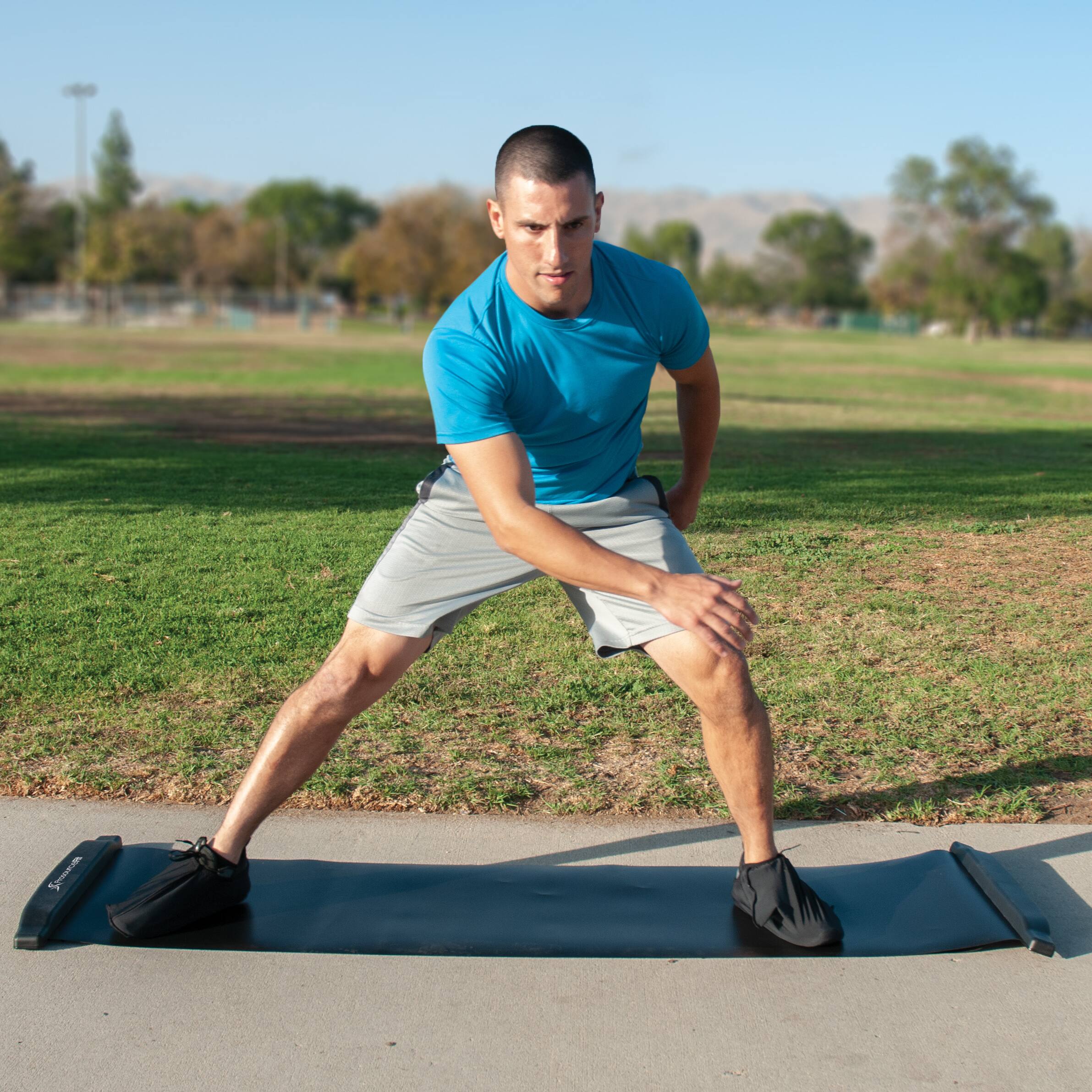 Alt View 7. ProsourceFit - ProsourceFit Slide Board - Black.