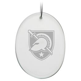 Jardine - Army Black Knights 2.75'' x 3.75'' Glass Oval Ornament - Multicolor