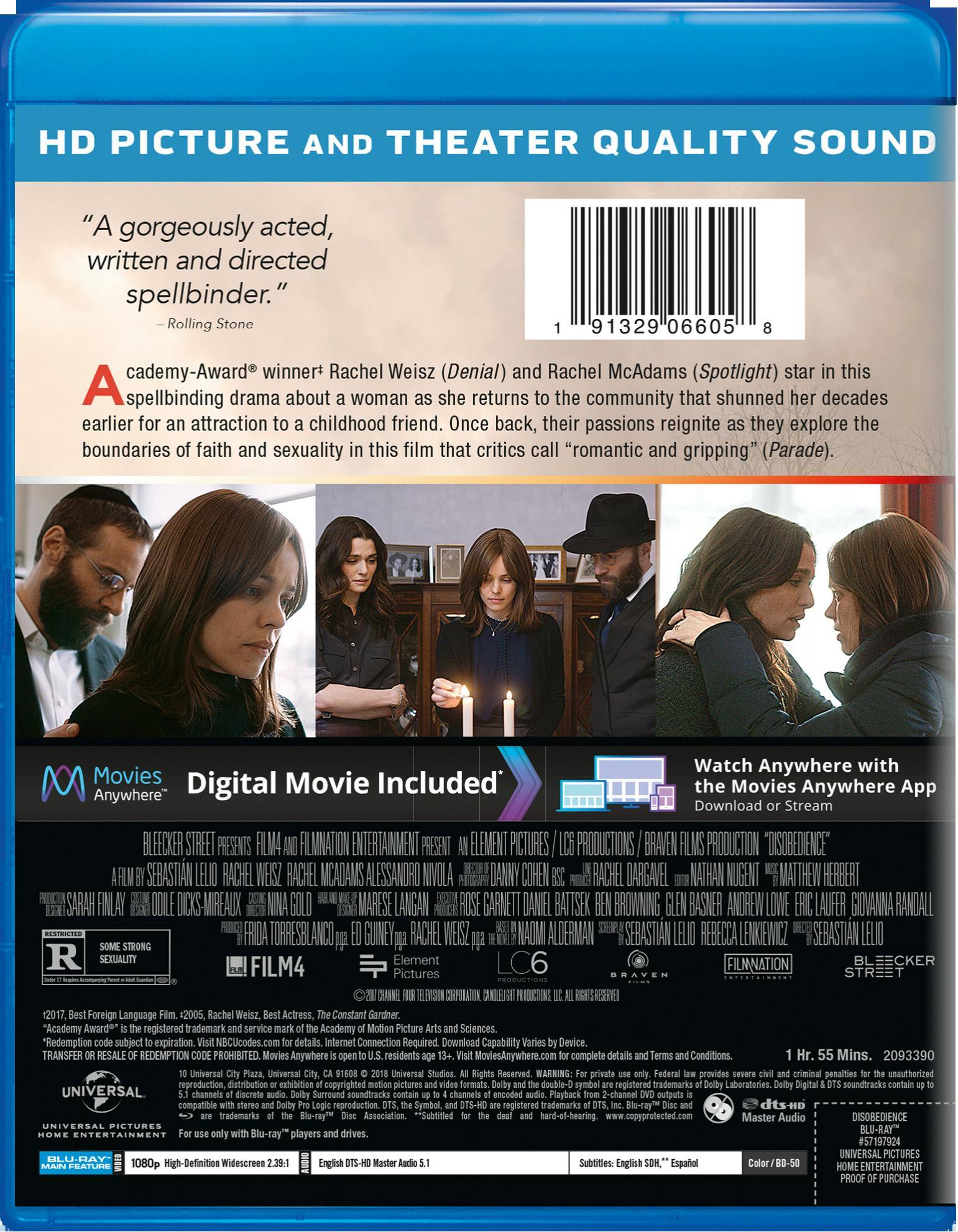 Angle. Disobedience [Blu-ray].
