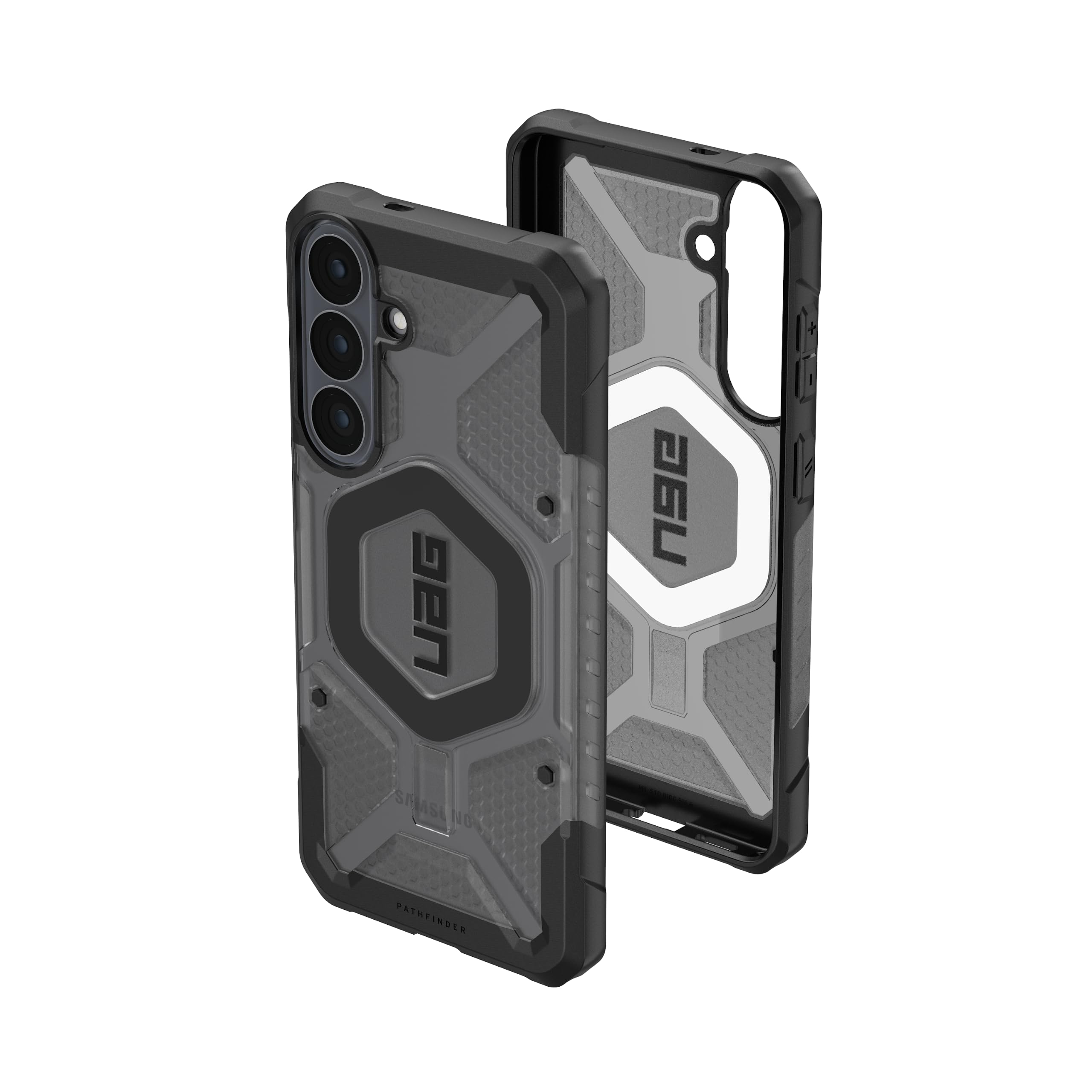 UAG - for Samsung Galaxy S26 FE Case with Magnetic Charging, Translucent, Pathfinder - Ash/Black