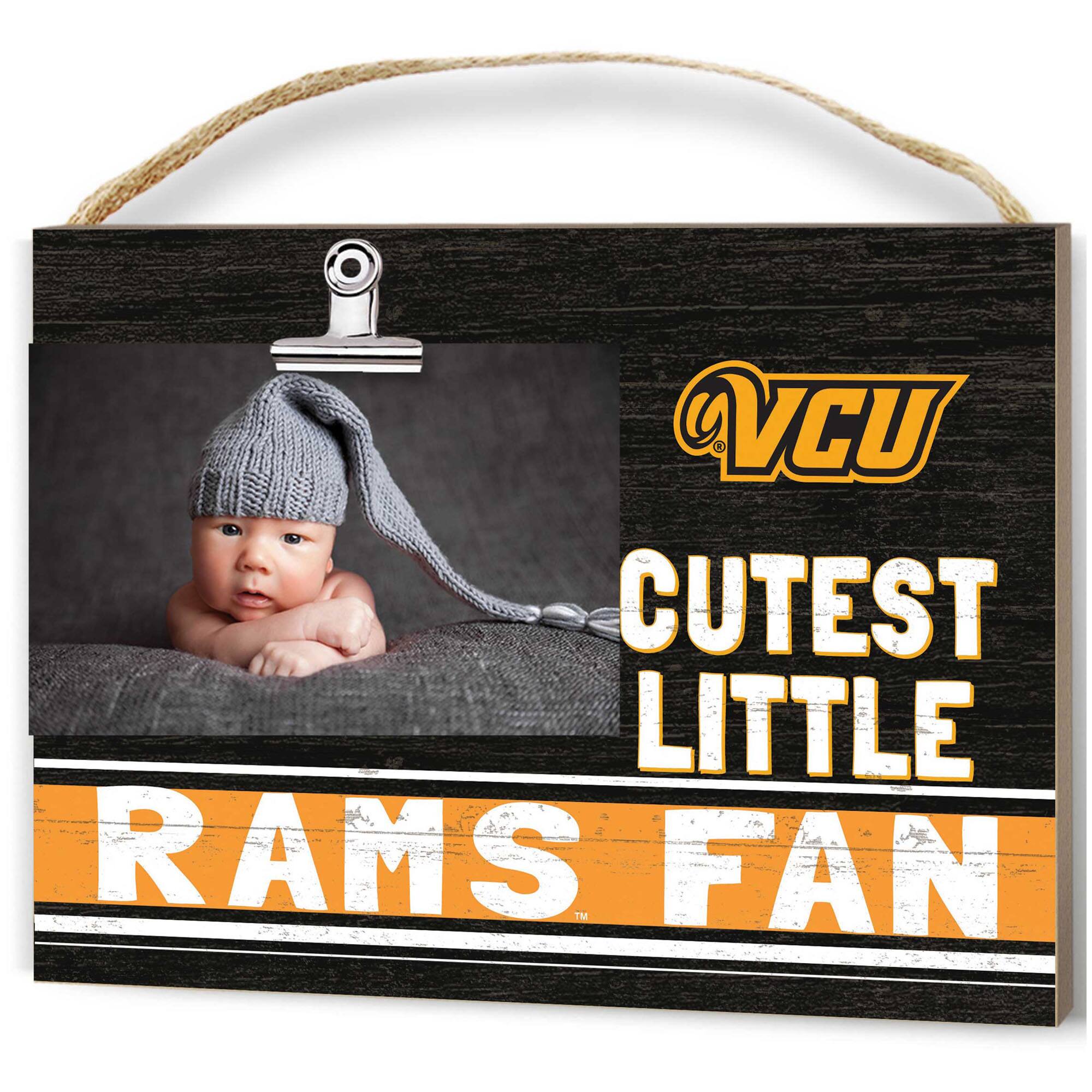 VCU Rams 8" x 10" Cutest Little Team Logo Clip Photo Frame