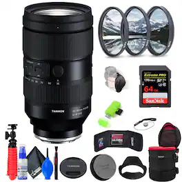 Tamron - 35-150mm f/2-2.8 Di III VXD Lens for Sony E + Accessories (INTL Model) - Black