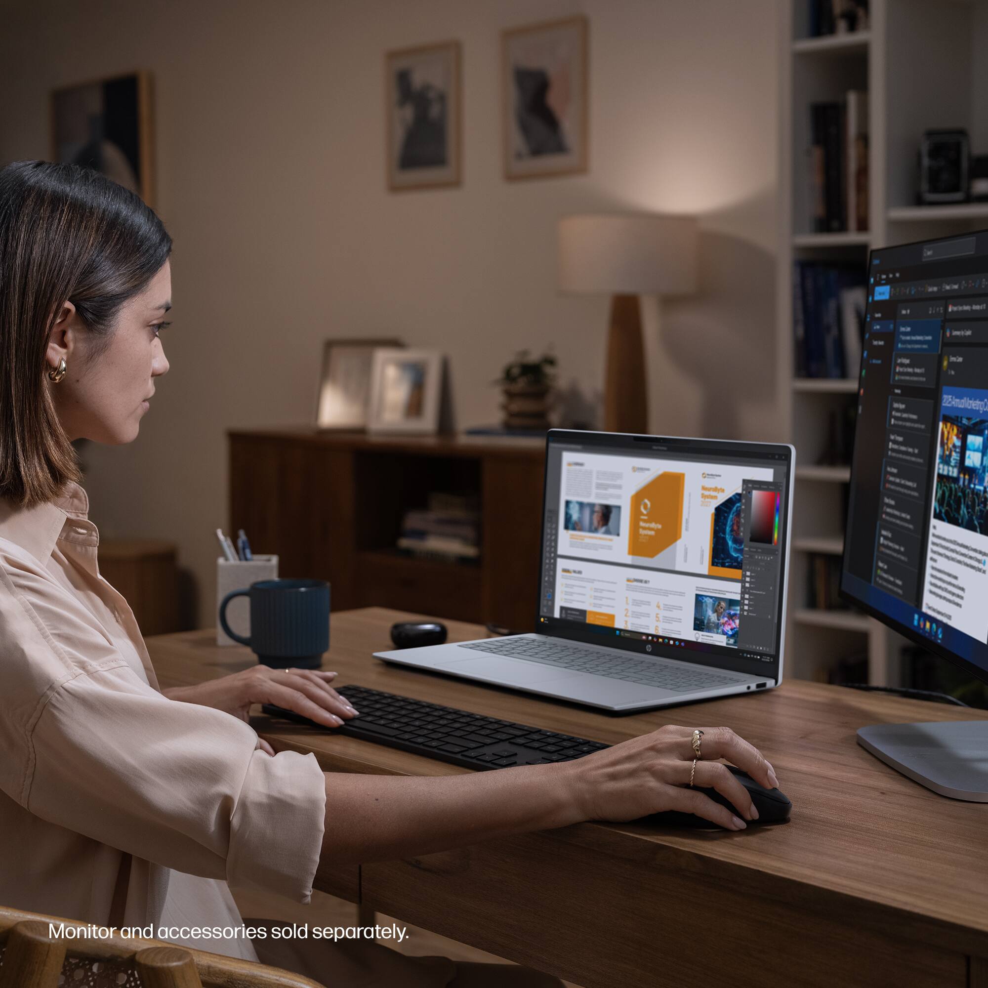 Monitor and accessories sold separately.