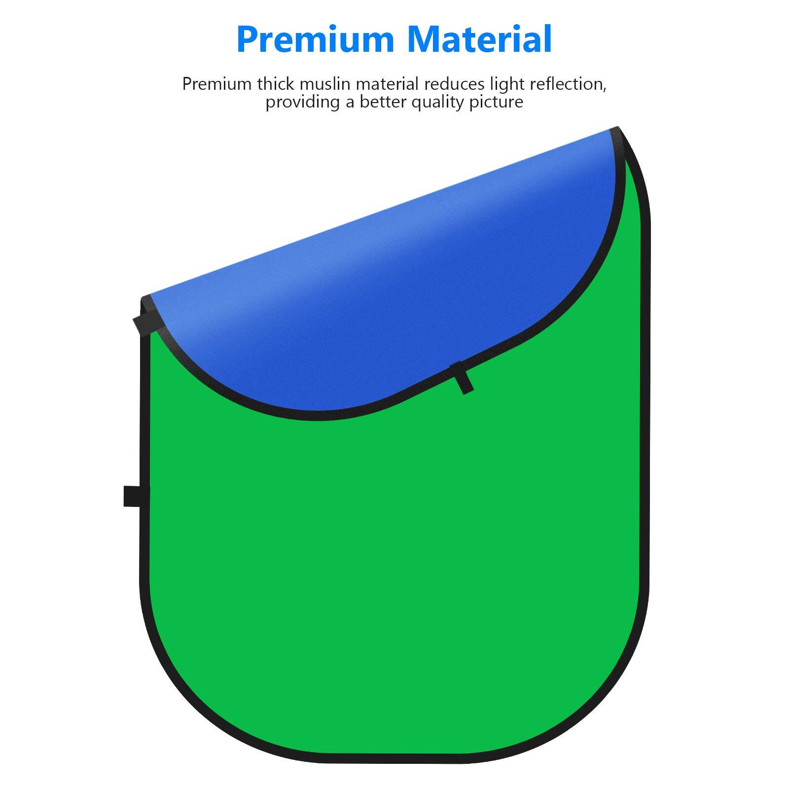 Premium Material

Premium thick muslin material reduces light reflection, providing a better quality picture