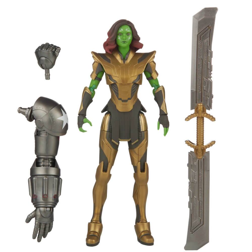 Alt View 2. Marvel - Hasbro F6533 6 inch Marvel Legends Series Warrior Gamora Action Figure - Black.