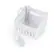 Alt View 22. NewAir - 30 Lb. Countertop Nugget Ice Maker - Slim Design, Self-Cleaning Function, Automatic Water Line and Refillable Water Tank - Stainless Steel.