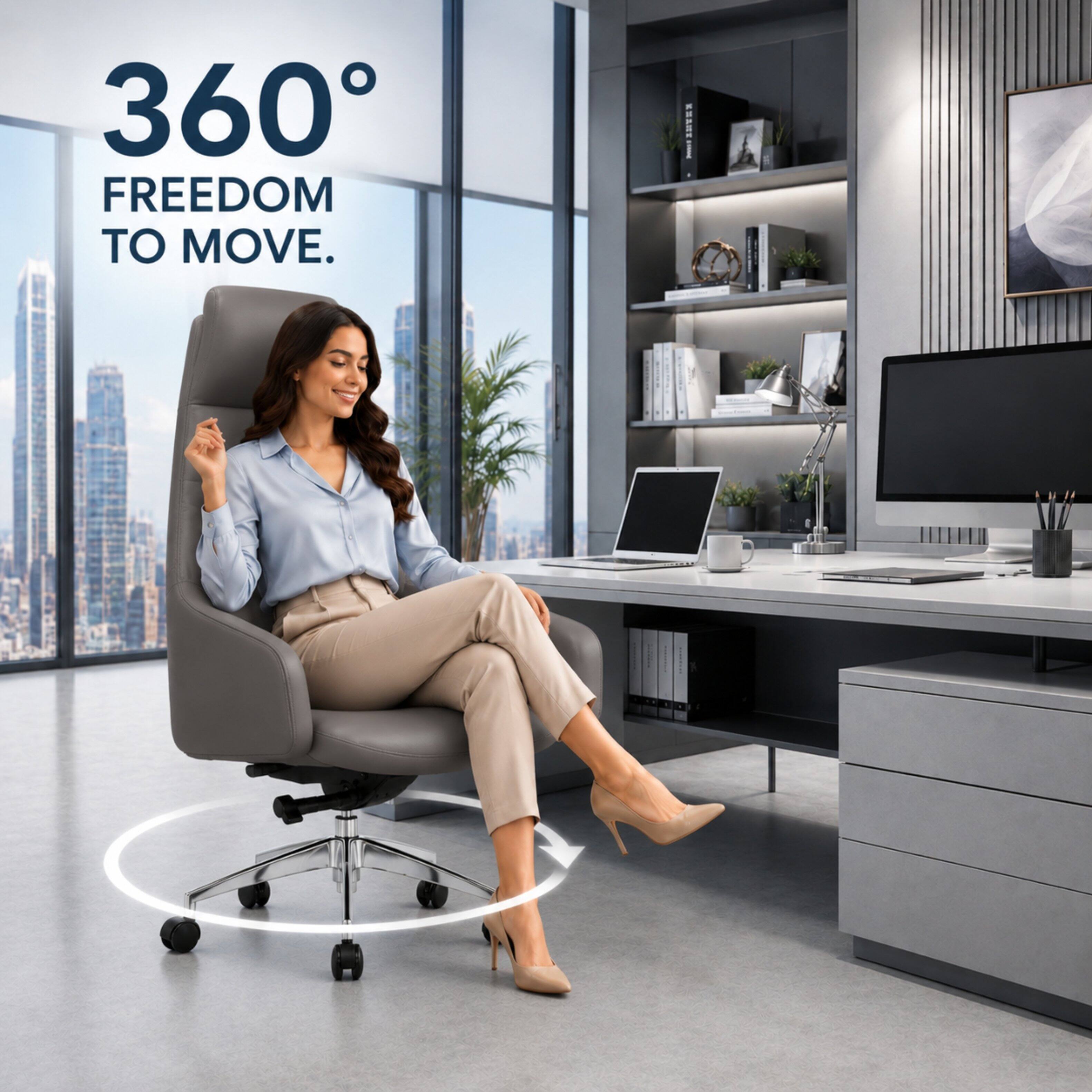 360° FREEDOM TO MOVE.