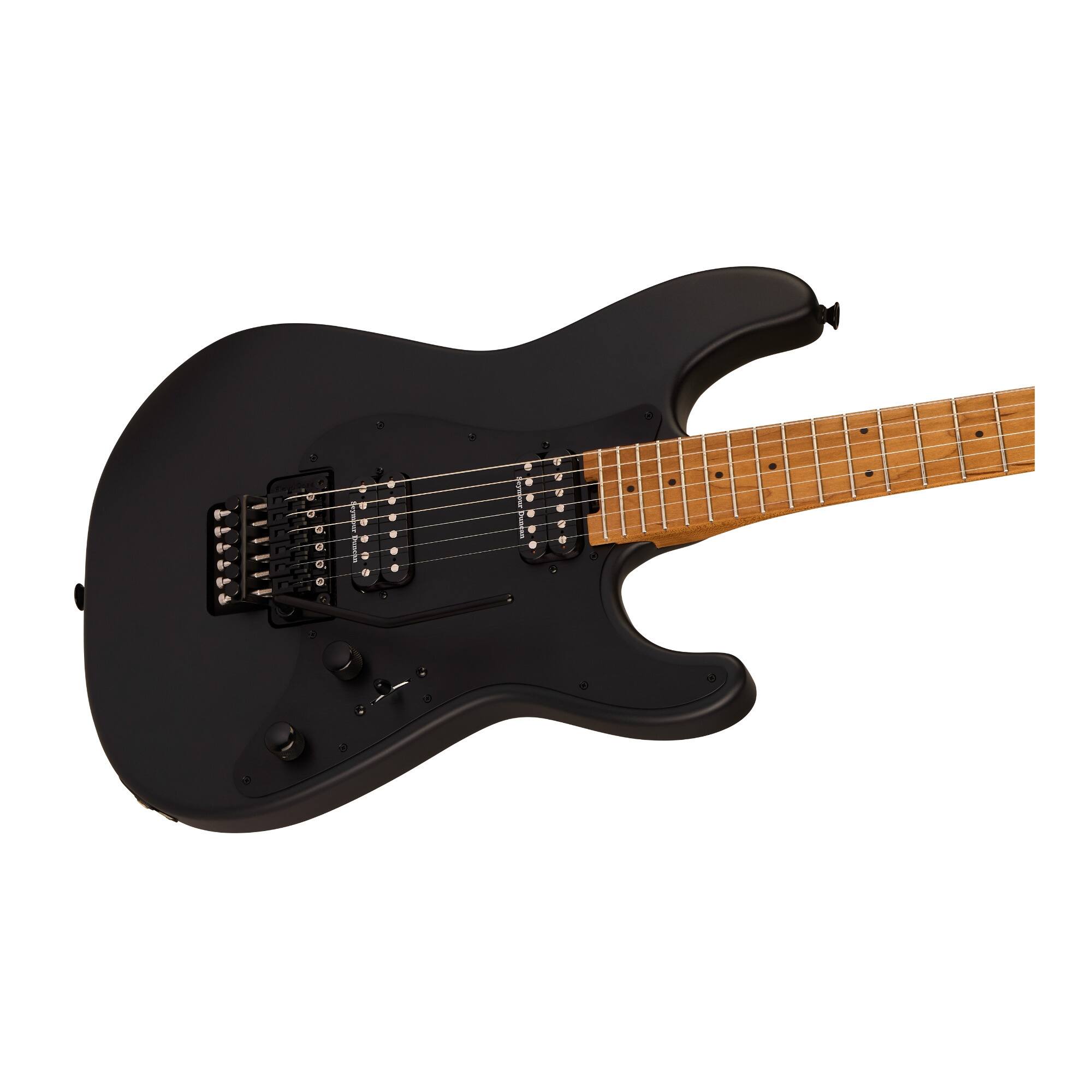 Back. Charvel - Charvel Pro-Mod Plus So-Cal Electric Guitar  Alder Body (Scorched Earth).