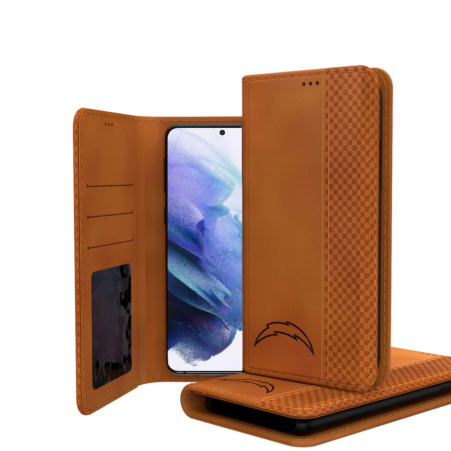 Keyscaper NFL Los Angeles Chargers Galaxy Burn Design Folio Case S25 ...