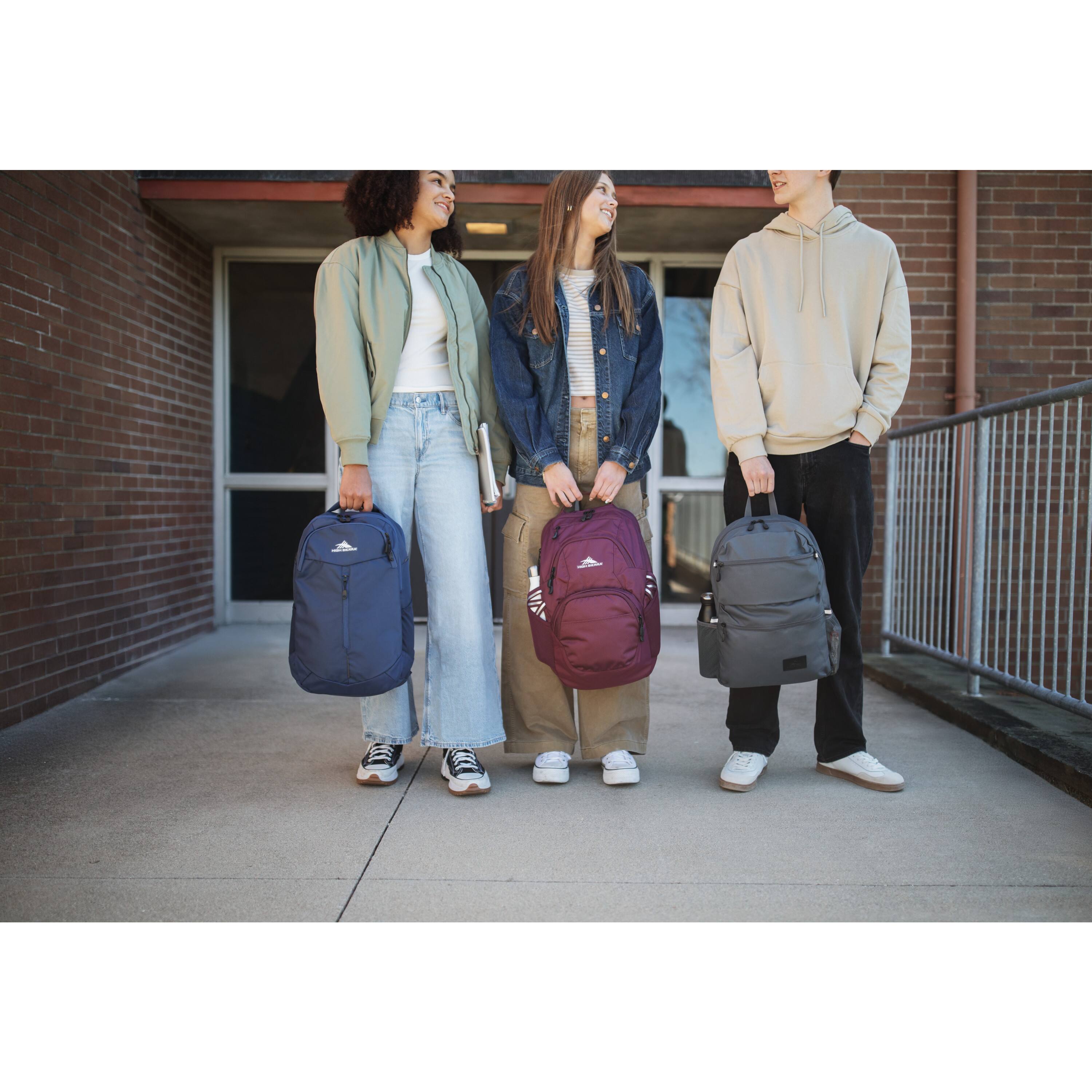 Alt View 6. High Sierra - BTS 2020 Everclass Backpack - Mercury.