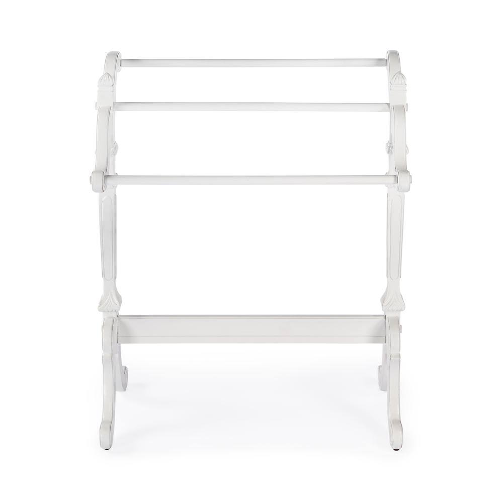 Alt View 3. Butler Specialty - Newhouse Blanket Stand - White.
