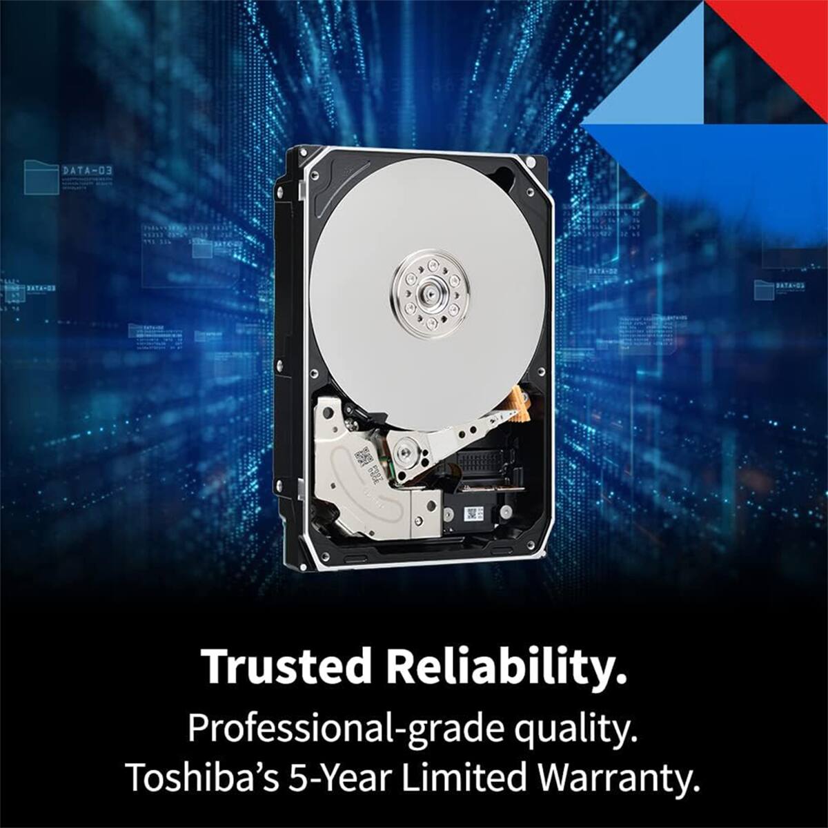 ED-ATAC TDS  
PATI S  
Trusted Reliability.  
Professional-grade quality.  
Toshiba's 5-Year Limited Warranty.