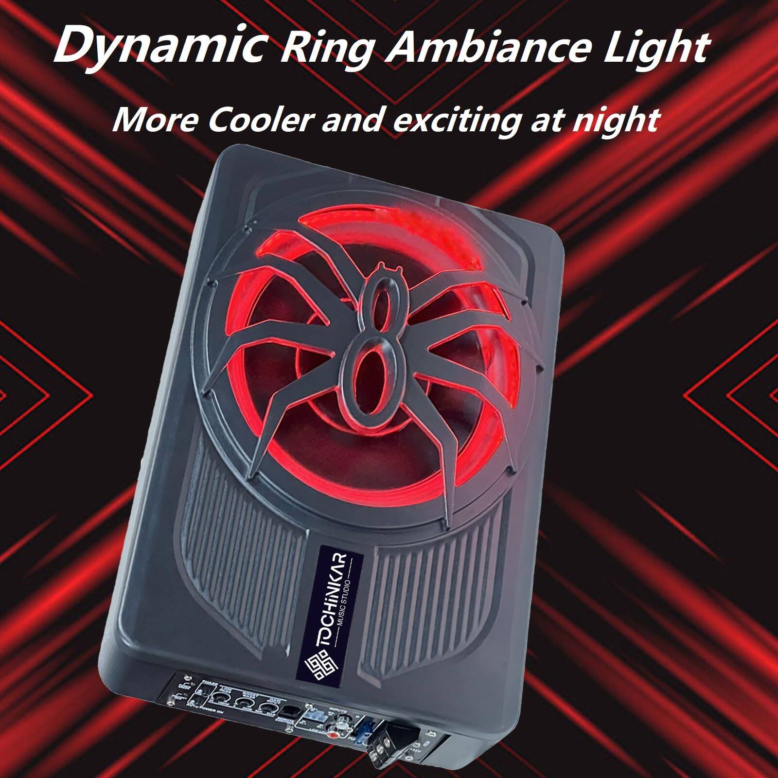 Dynamic Ring Ambiance Light  
More Cooler and exciting at night  

TOCHINKAR MUSIC STUDIO