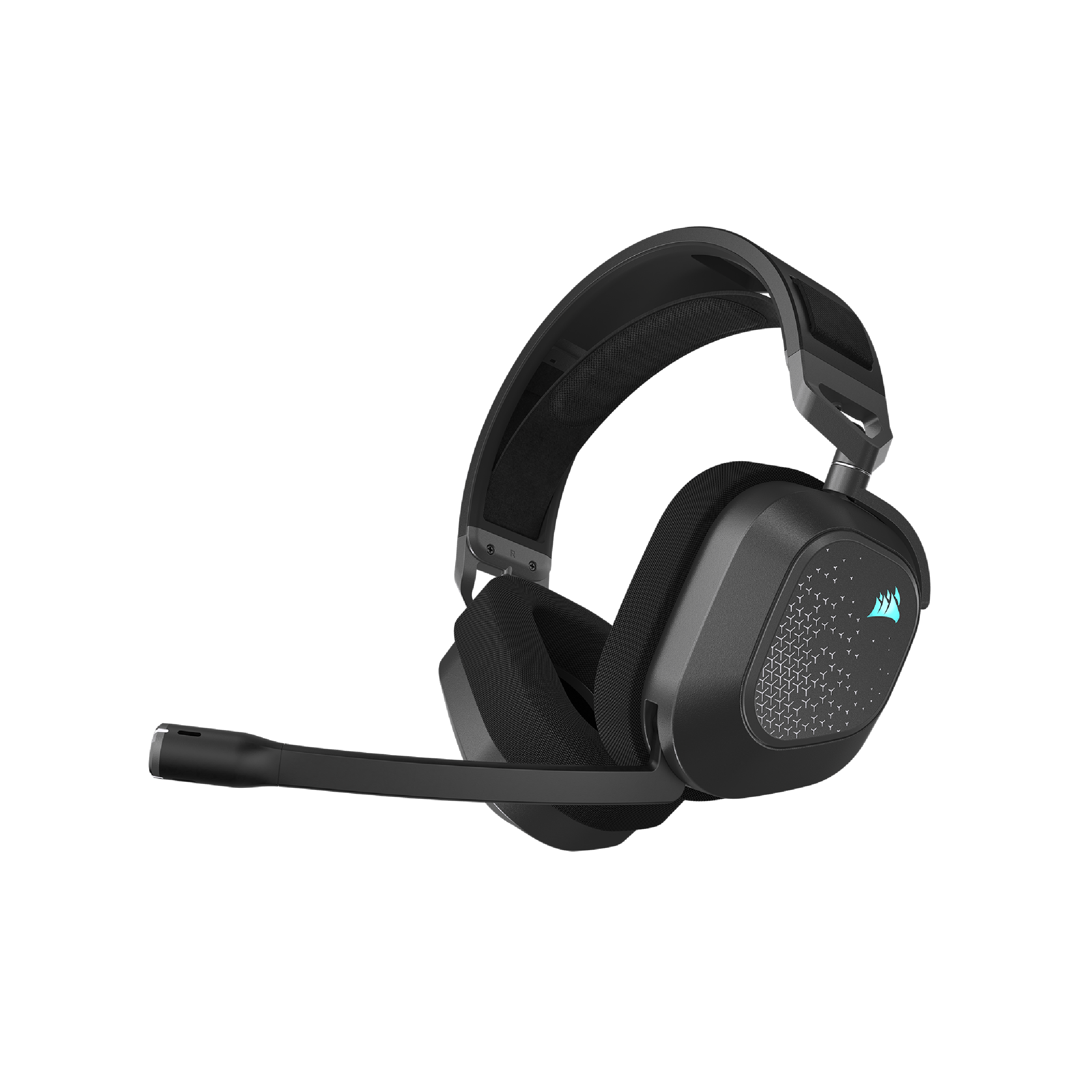CORSAIR - HS80 v2 Max Wireless Gaming Headset with 2.4GHz + Bluetooth Simultaneous for PC, PS5, PS4, Switch, Mobile - Steel Gray