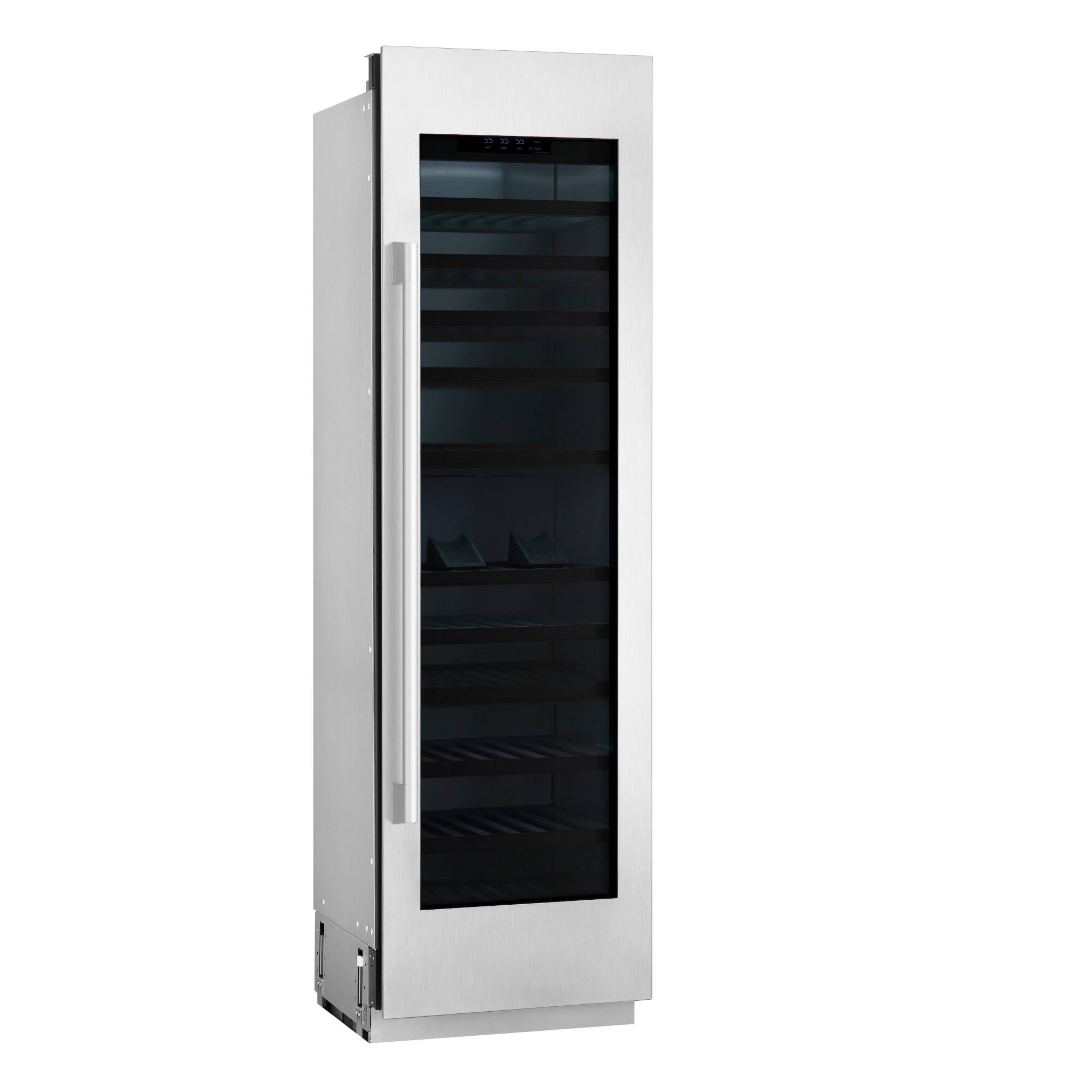Alt View 11. SKS - 24-inch 113-Bottle Built-In Smart Column Wine Cooler with 3 Temperature Zones - Custom Panel Ready.