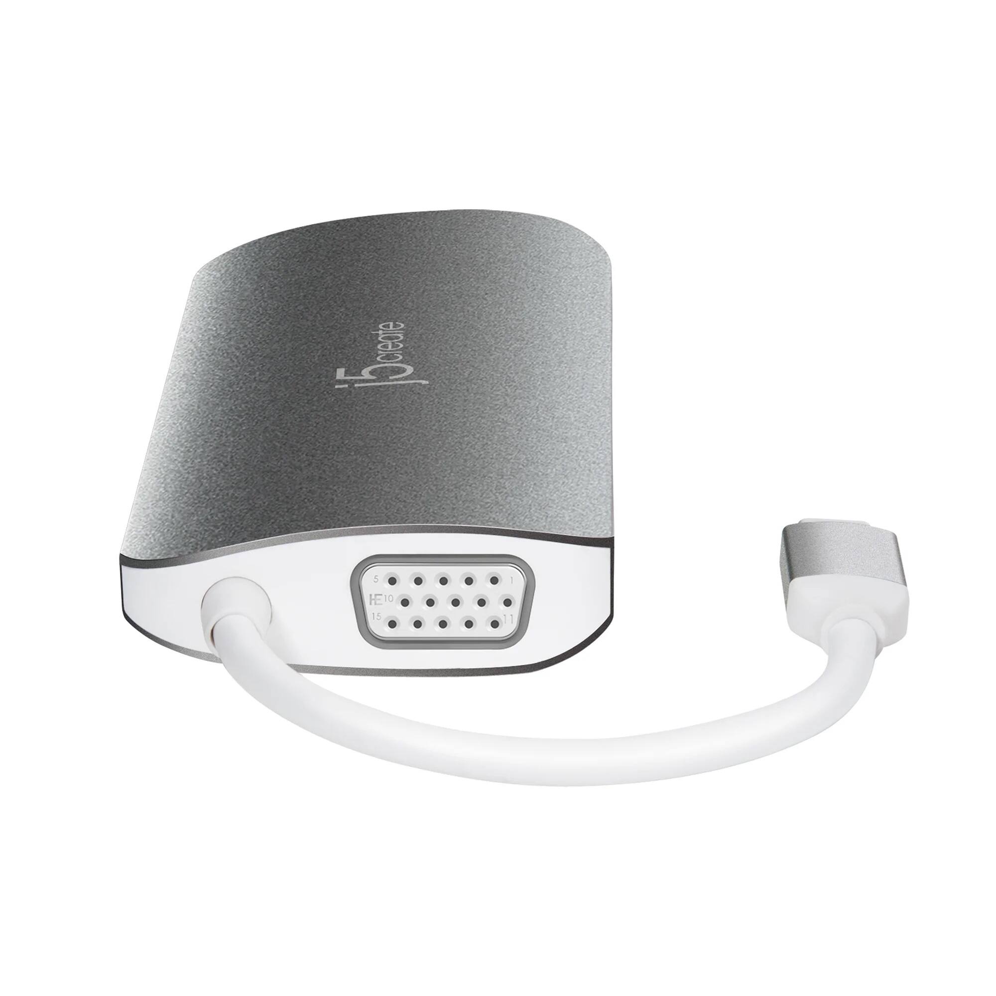 Alt View 13. j5create - USB-C Multi Adapter (10 Functions in 1).