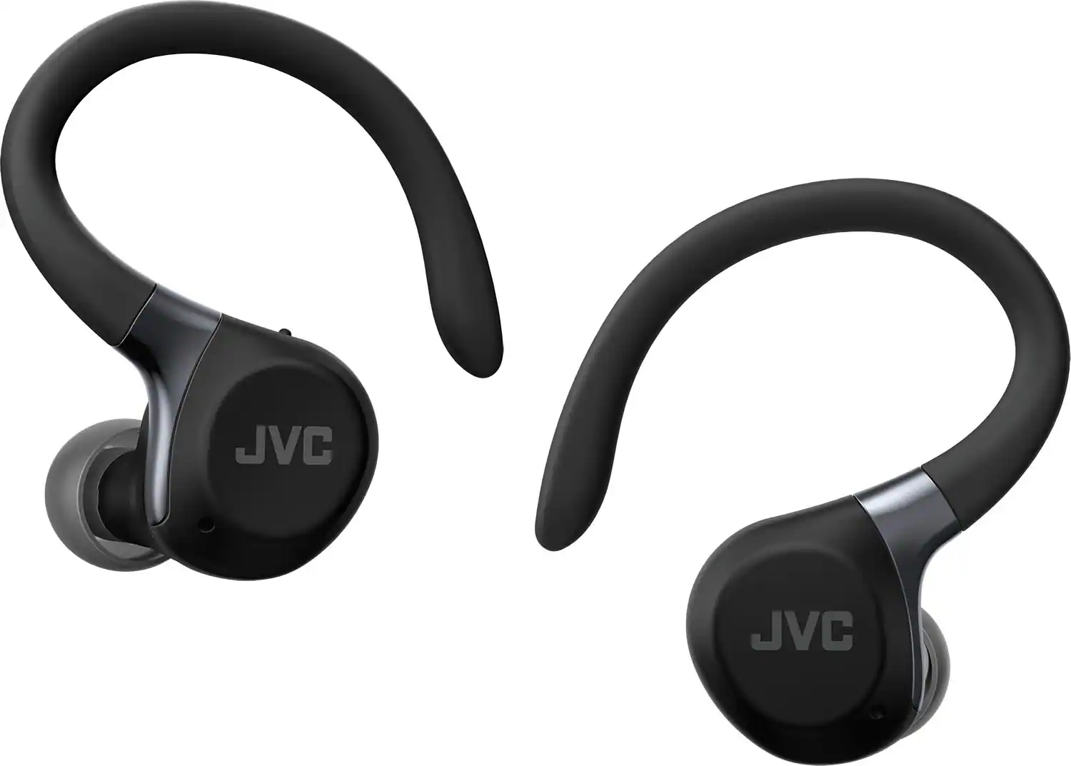 JVC - Fitness True Wireless In-Ear Bluetooth Headphones HAEC75TB - Black