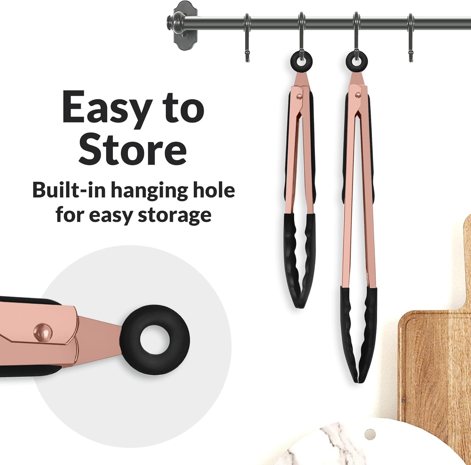Easy to Store

Built-in hanging hole for easy storage