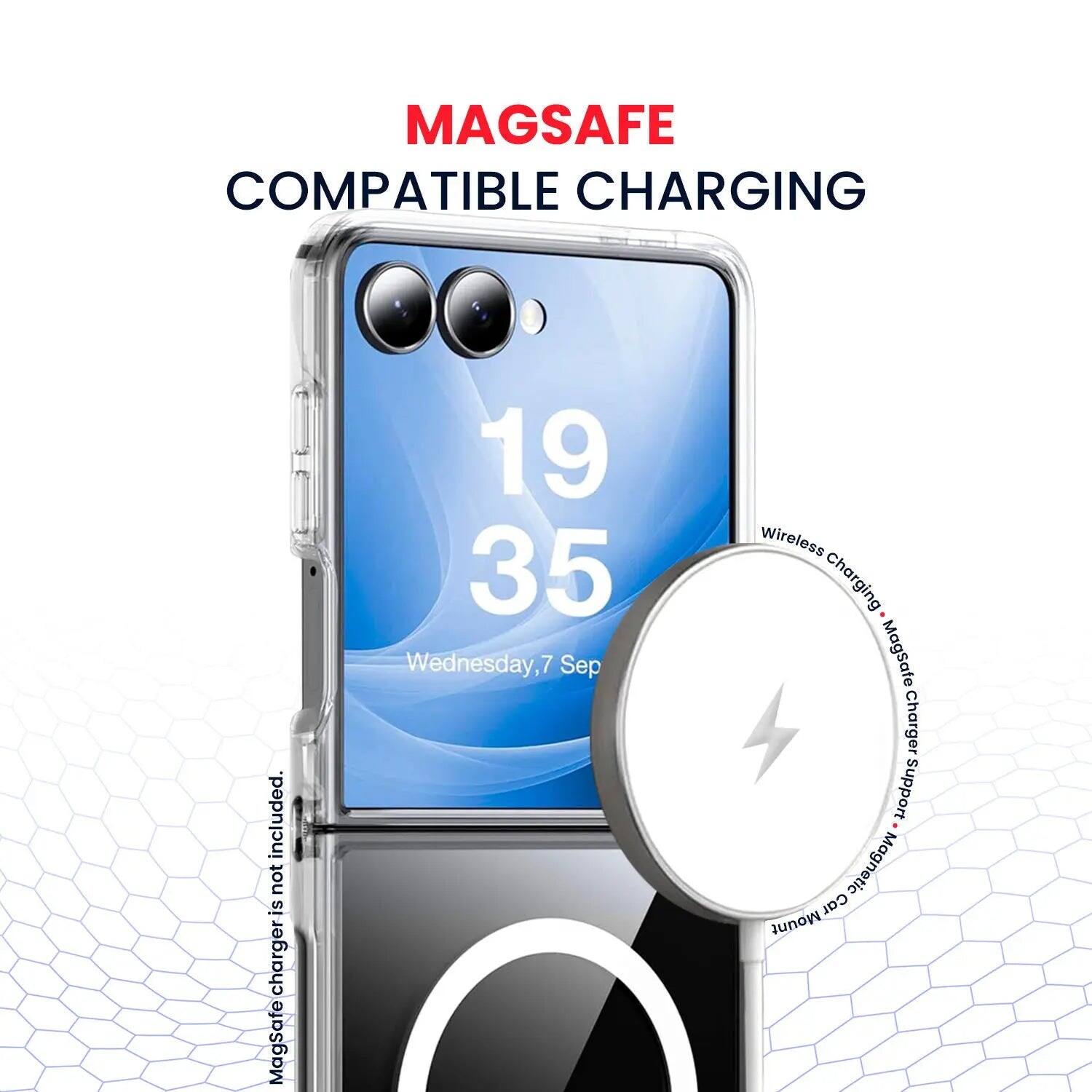 MAGSAFE COMPATIBLE CHARGING included. The charger is not MagSafe 19 35 Wednesday, 7 Sep Wireless charging MagSafe Charger support Magnetic Car Mount