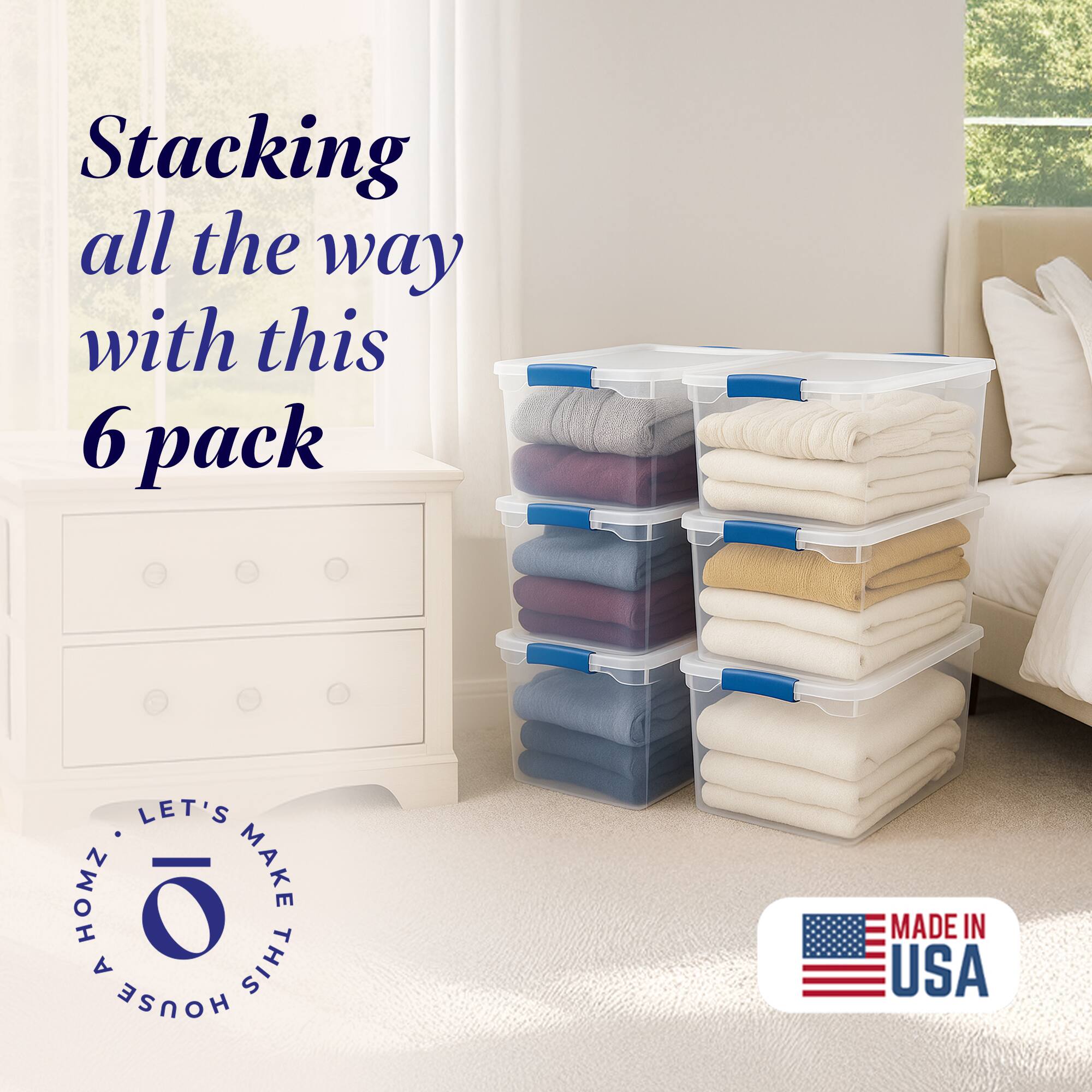 Stacking all the way with this 6 pack

LET'S HOMZ MAKE THIS HOUSE

MADE IN USA