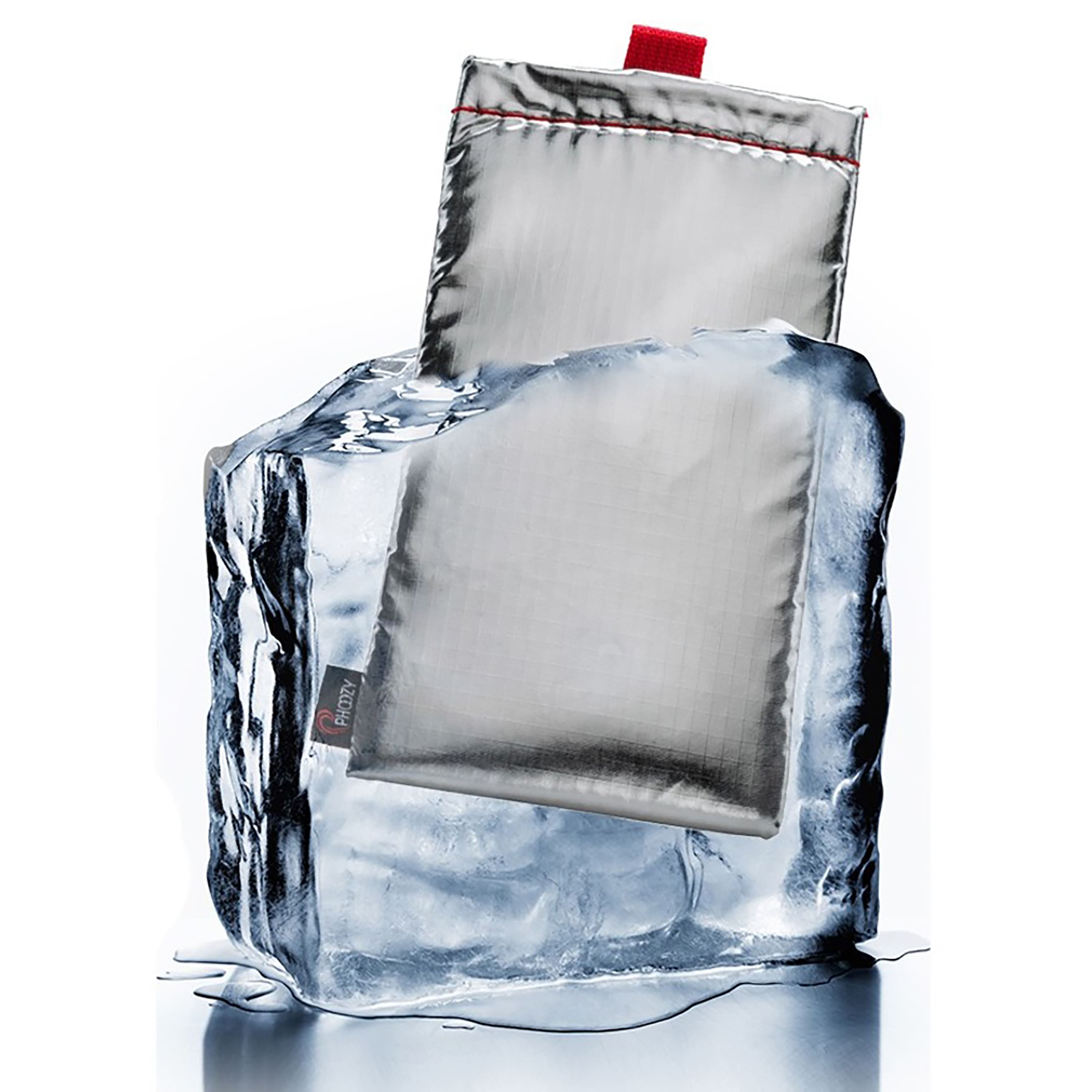 Alt View 2. Phoozy - Apollo Series Thermal Phone Case - Silver.