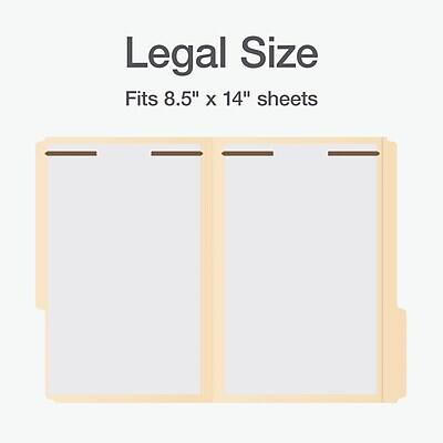 Legal Size  
Fits 8.5" x 14" sheets