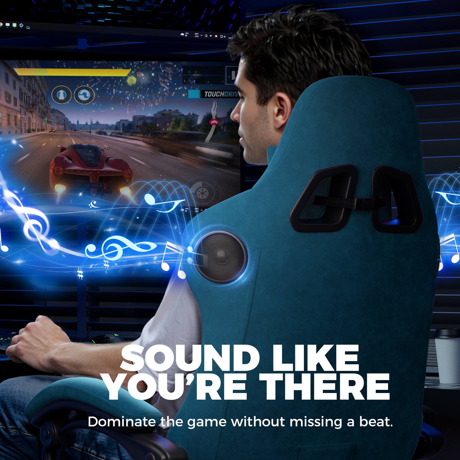 SOUND LIKE YOU'RE THERE

Dominate the game without missing a beat.