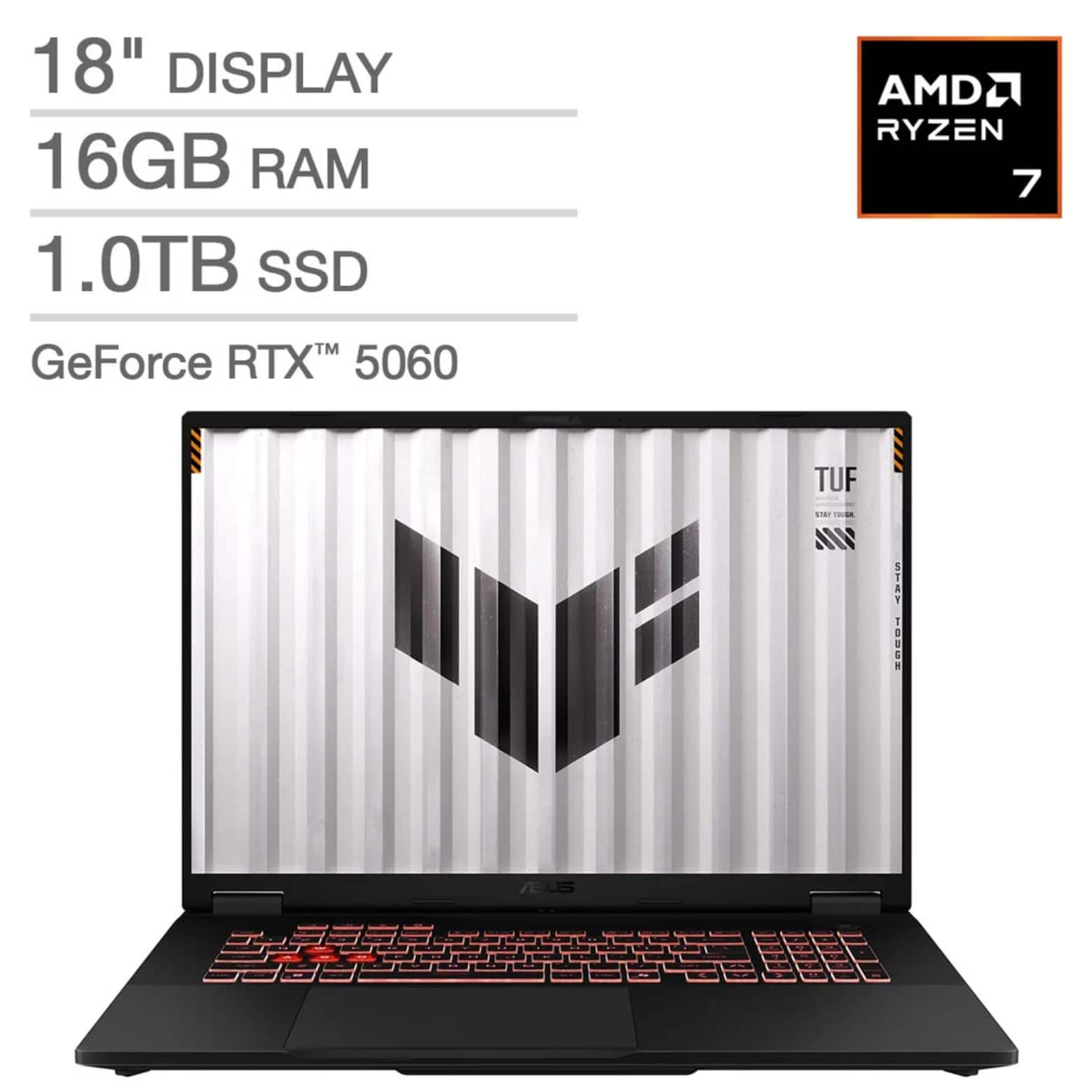 ASUS Refurbished Excellent TUF 18