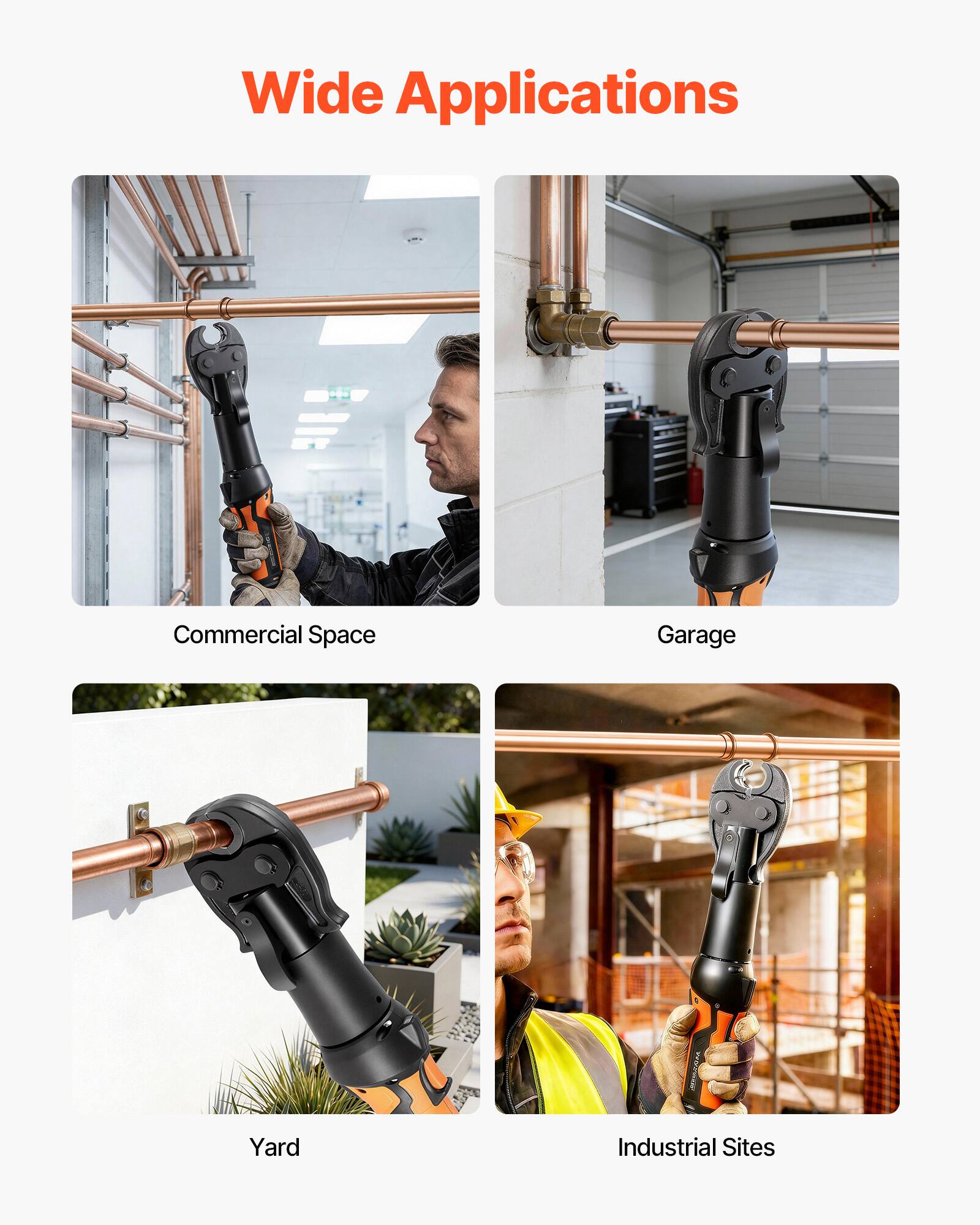 Wide Applications

- Commercial Space
- Garage
- Yard
- Industrial Sites