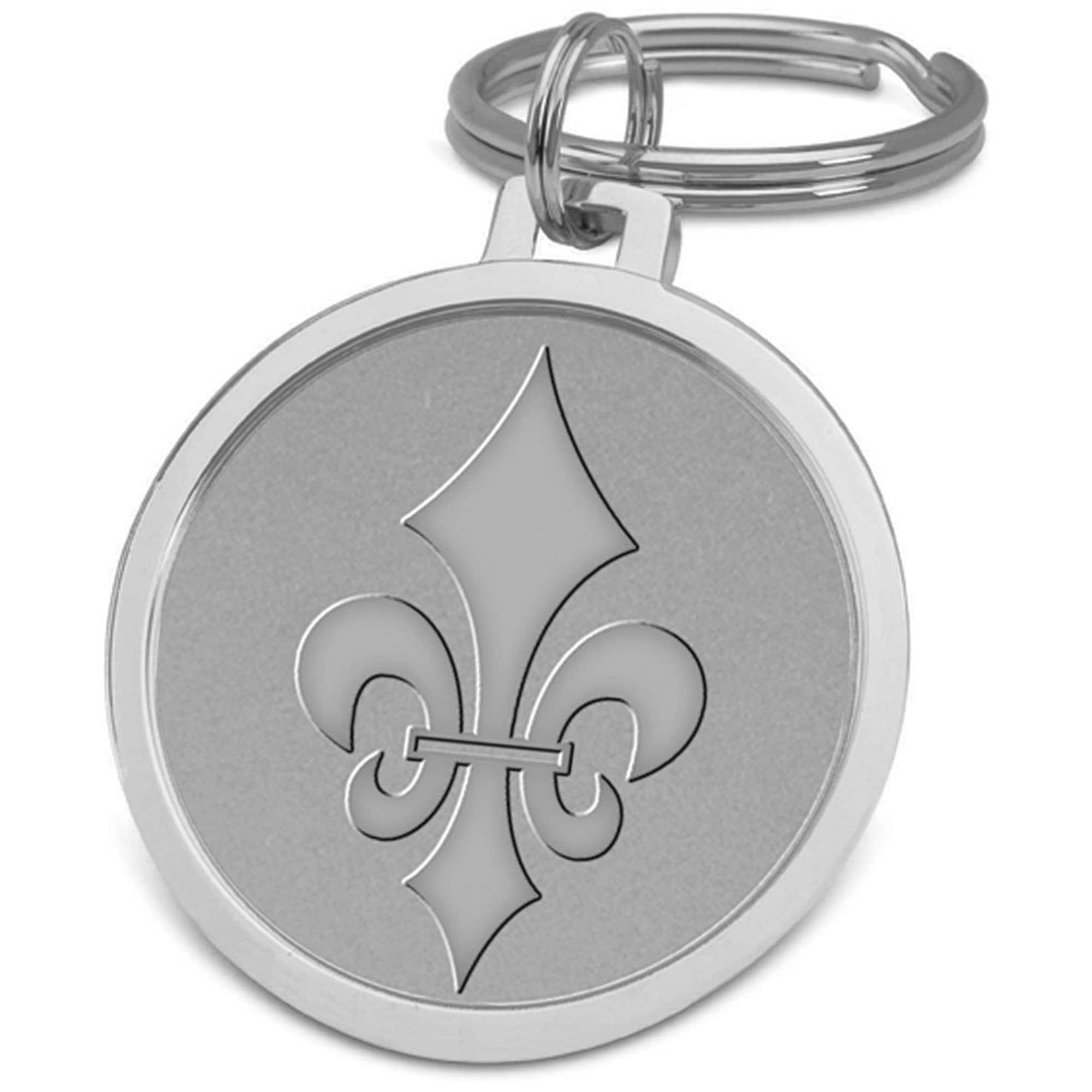 Jardine - Marymount Saints Split-Wire Key Ring - Silver