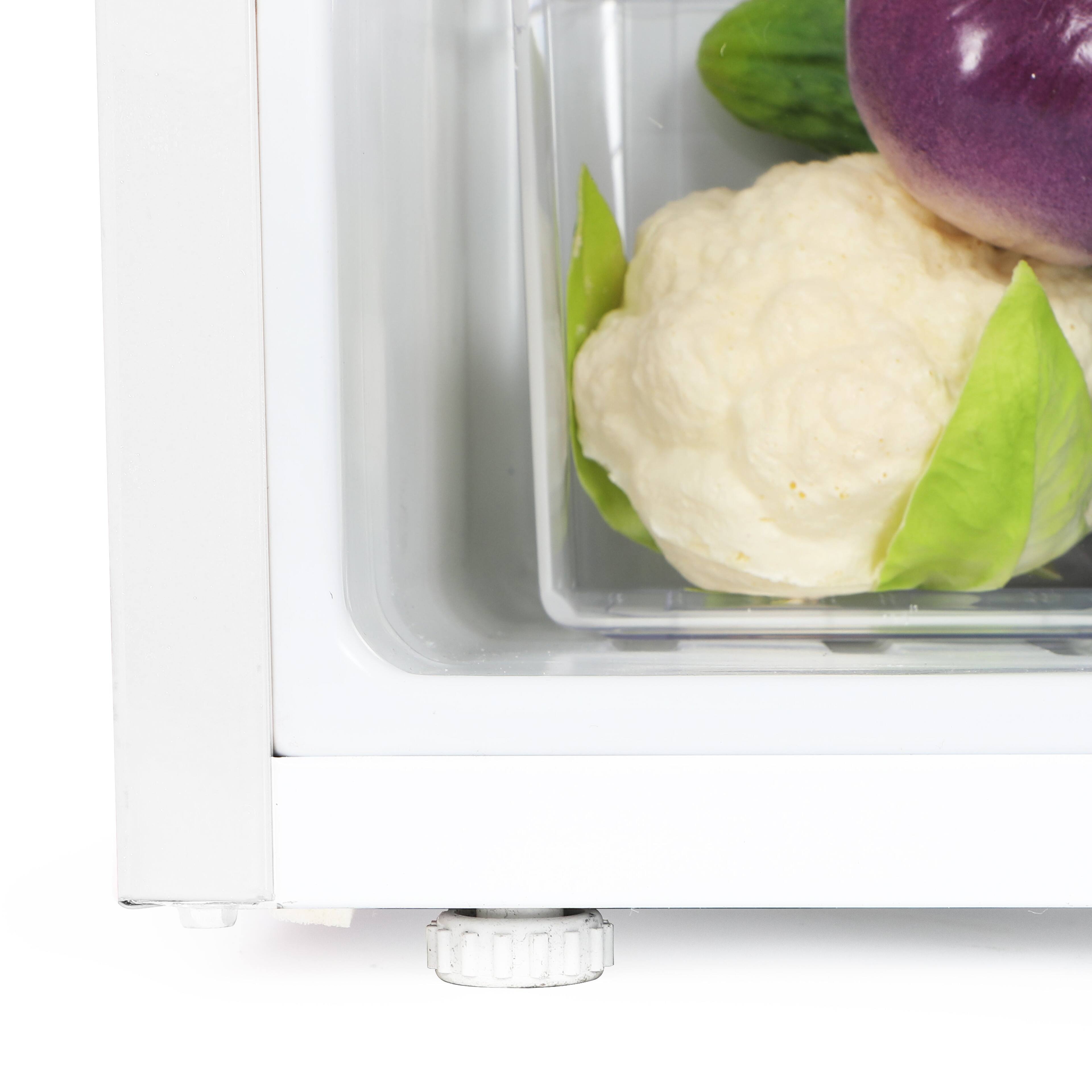 Alt View 2. Commercial Cool - Commercial Cool 4.5 Cu. Ft. Refrigerator with Freezer, White - White.