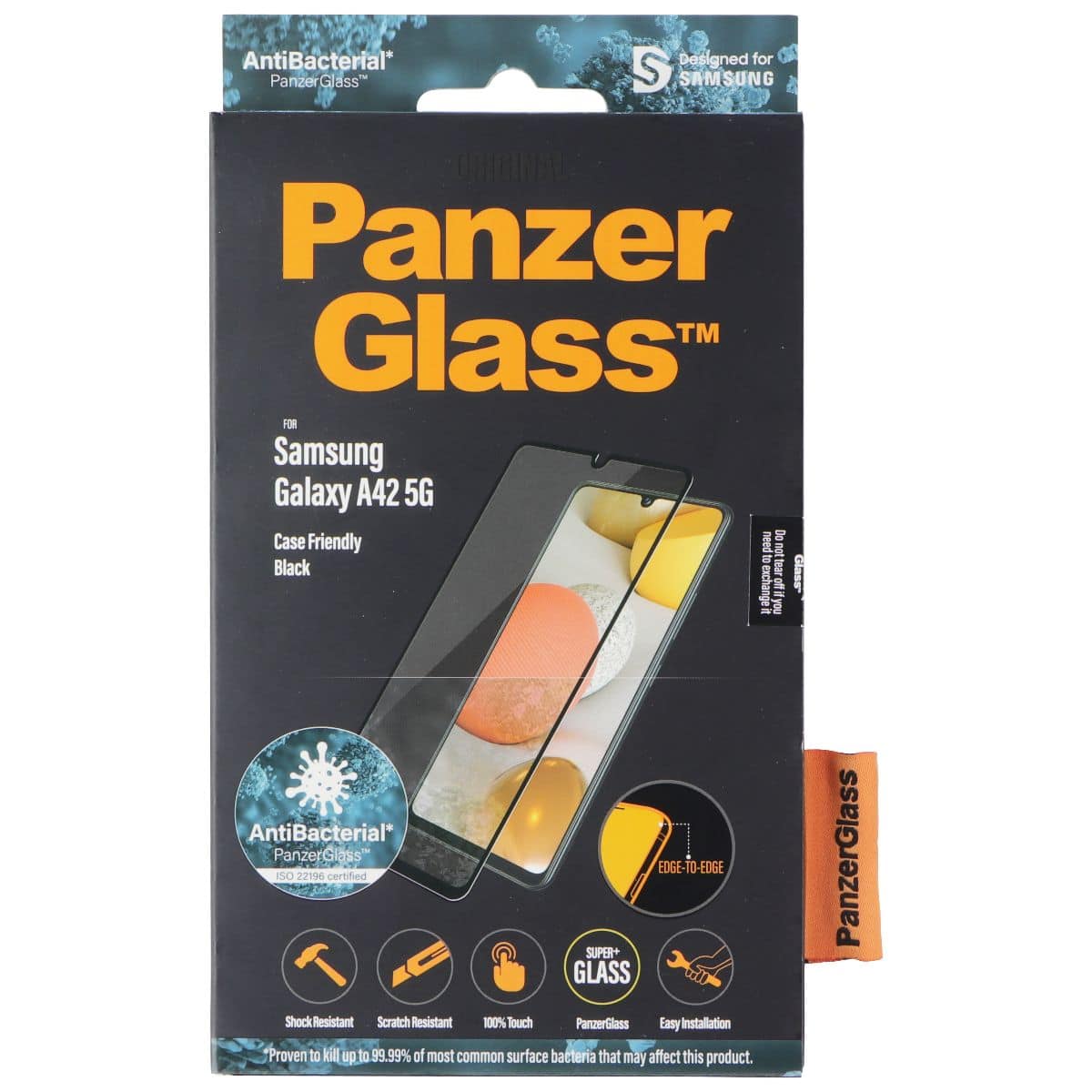 Panzerglass - Panzer Glass Original Screen Protector for Samsung Galaxy A42 5G - Clear price history on PriceWatchPro
