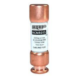 HQRP - 15 A 250 V RK5 Dual-Element Time-Delay Fuse - Replacement for Bussmann BP/FRN-R-15, Edison ECNR15