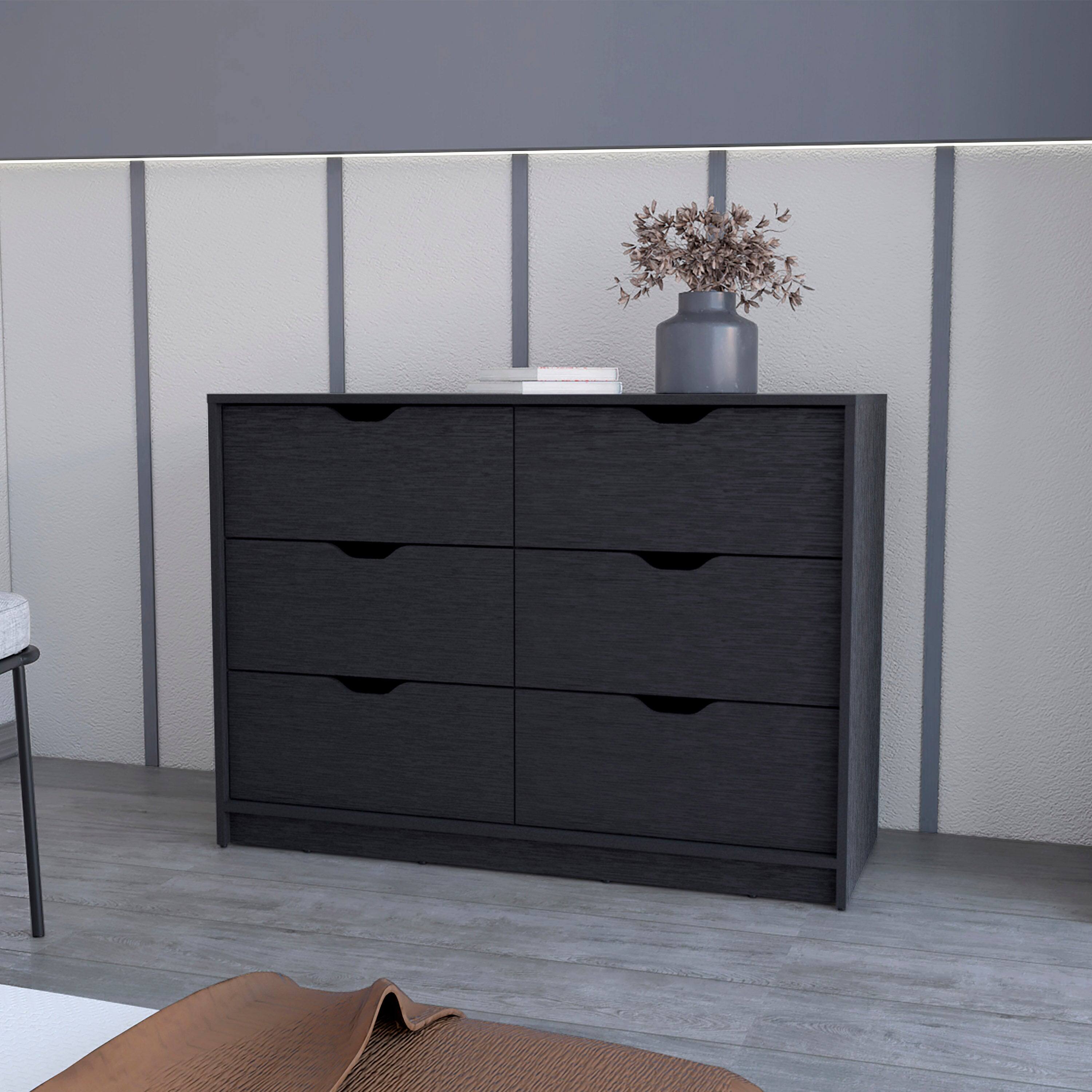 Alt View 2. TinyHomie - Wenge 4-Drawer Dresser - Wenge.