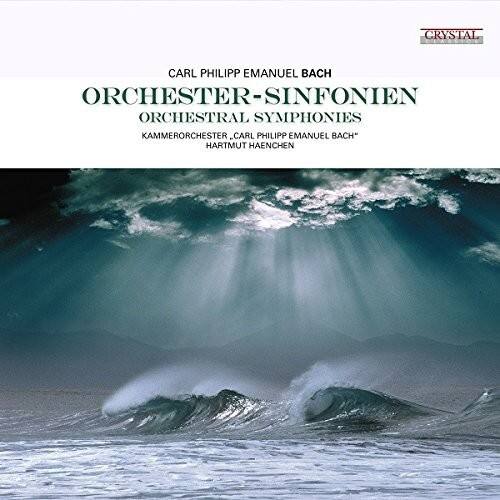 CARL PHILIPP EMANUEL BACH  
ORCHESTER-SINFONIEN  
ORCHESTRAL SYMPHONIES  
KAMMERORCHESTER, CARL PHILIPP EMANUEL BACH*  
HARTMUT HAENCHEN  

CRYSTAL