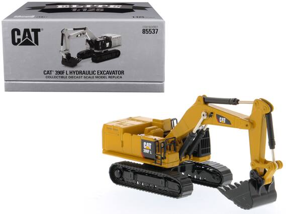 CAT 390F L HYDRAULIC EXCAVATOR
COLLECTIBLE DIECAST SCALE MODEL REPLICA
GLITE 1:125
ITEM NUMBER 85537
CAT 390F L