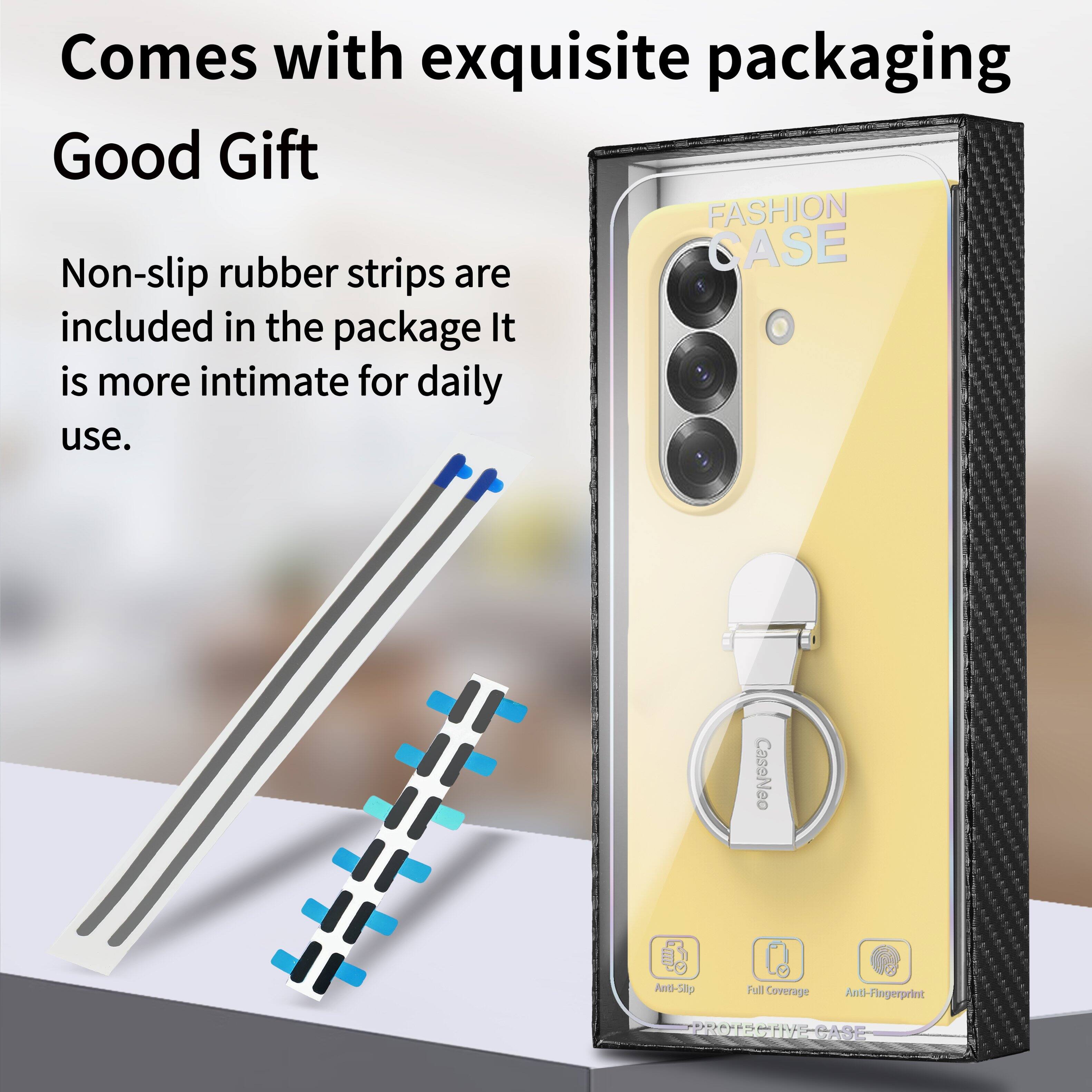Comes with exquisite packaging  
Good Gift  

FASHION rubber CASE  
Non-slip strips are included in the package  
It is more intimate for daily use.  

CaseNeo  
Anti-Slip  
Full Coverage  
Anti-Fingerprint