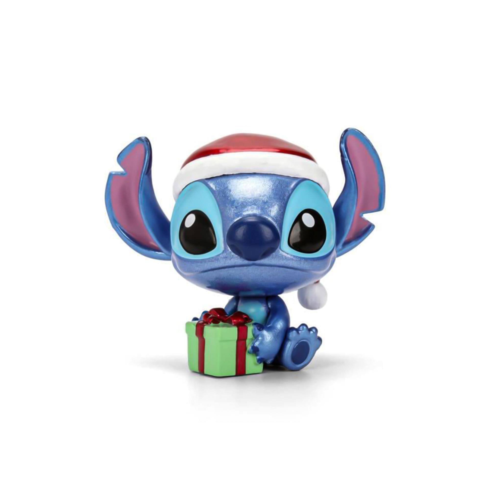 Alt View 3. Jada Toys - Disney Stitch Holiday 2.5 Inch MetalFigs 4-Pack - Multi-Colored.