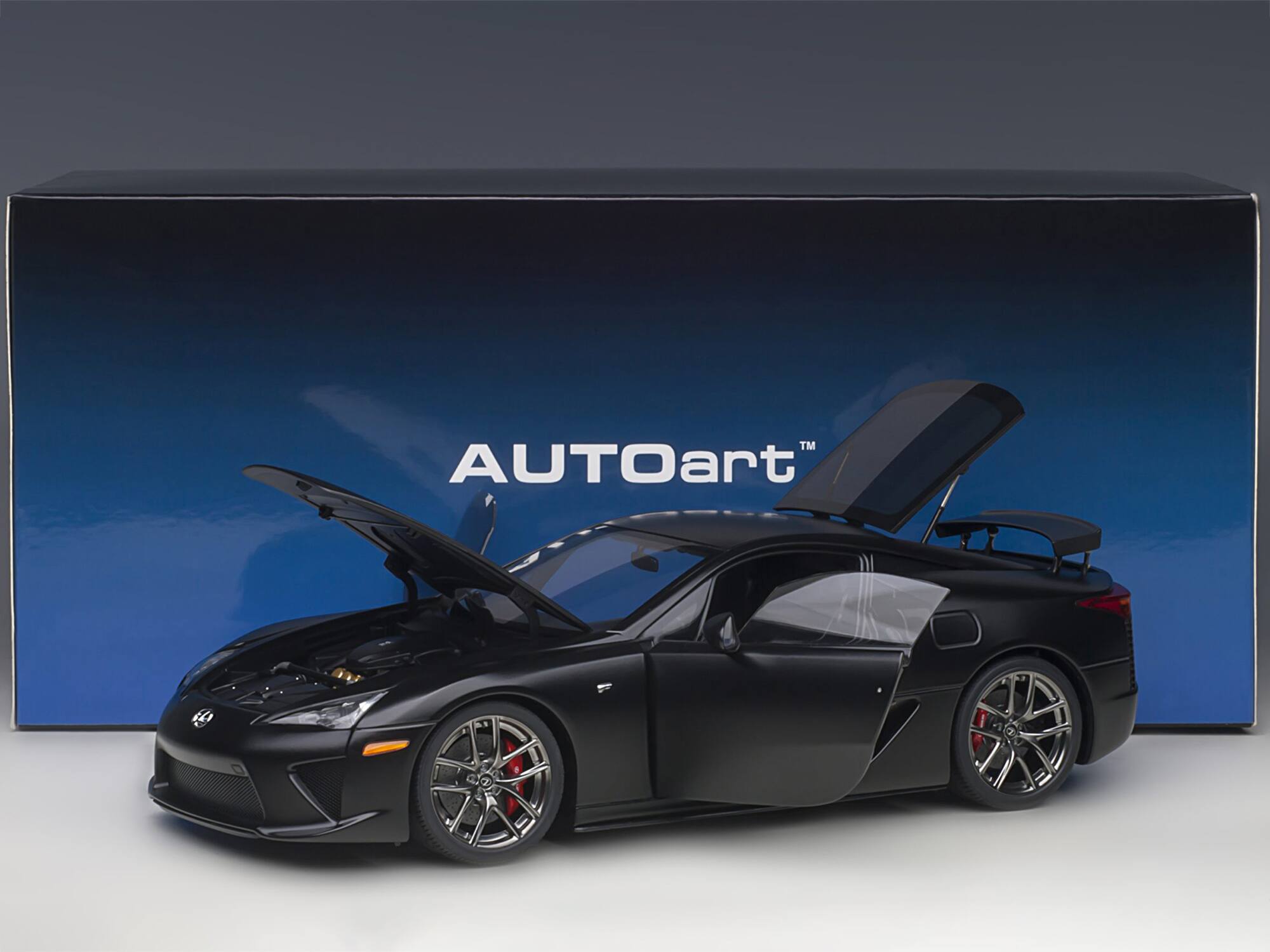 AUTOart 1:18 Lexus G9400黒 Lexus LFA Matt Black 1/18 Model Car by Autoart - Best Buy