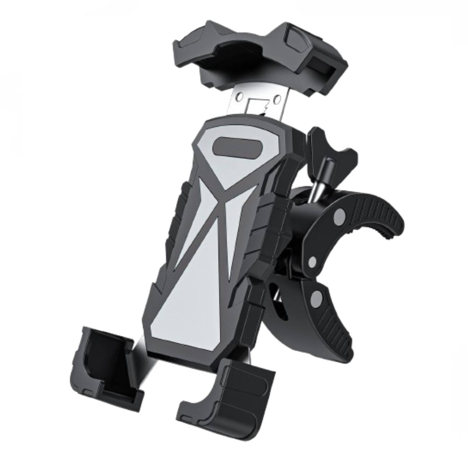 Stock Preferred - Motorcycle Phone Mount Auto Lock - Black