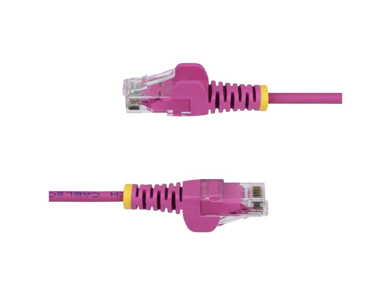 StarTech.com - StarTech 1ft Pink Slim CAT6 Ethernet Cable Model N6PAT1PKS