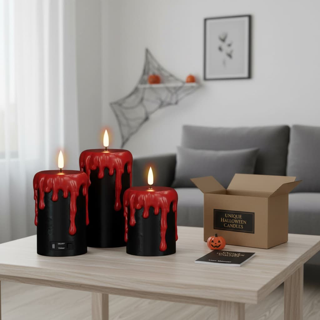 UNIQUE HALLOWEEN CANDLES