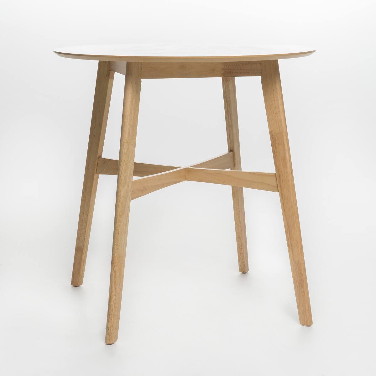 Loheer Round Counter Height Dining Table, 35.4 Inch Indoor Table ...