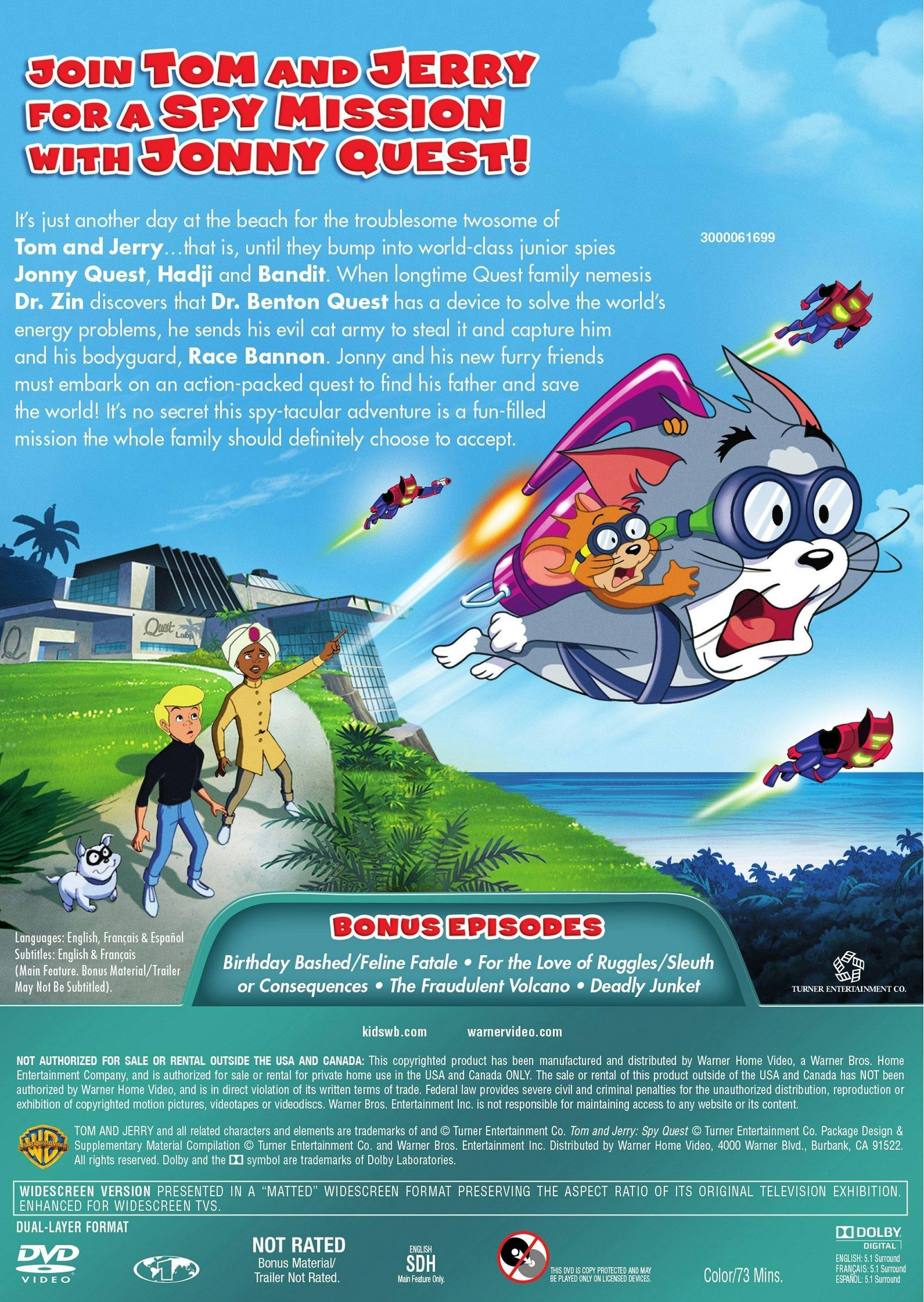 Angle. Tom and Jerry: Spy Quest [DVD].