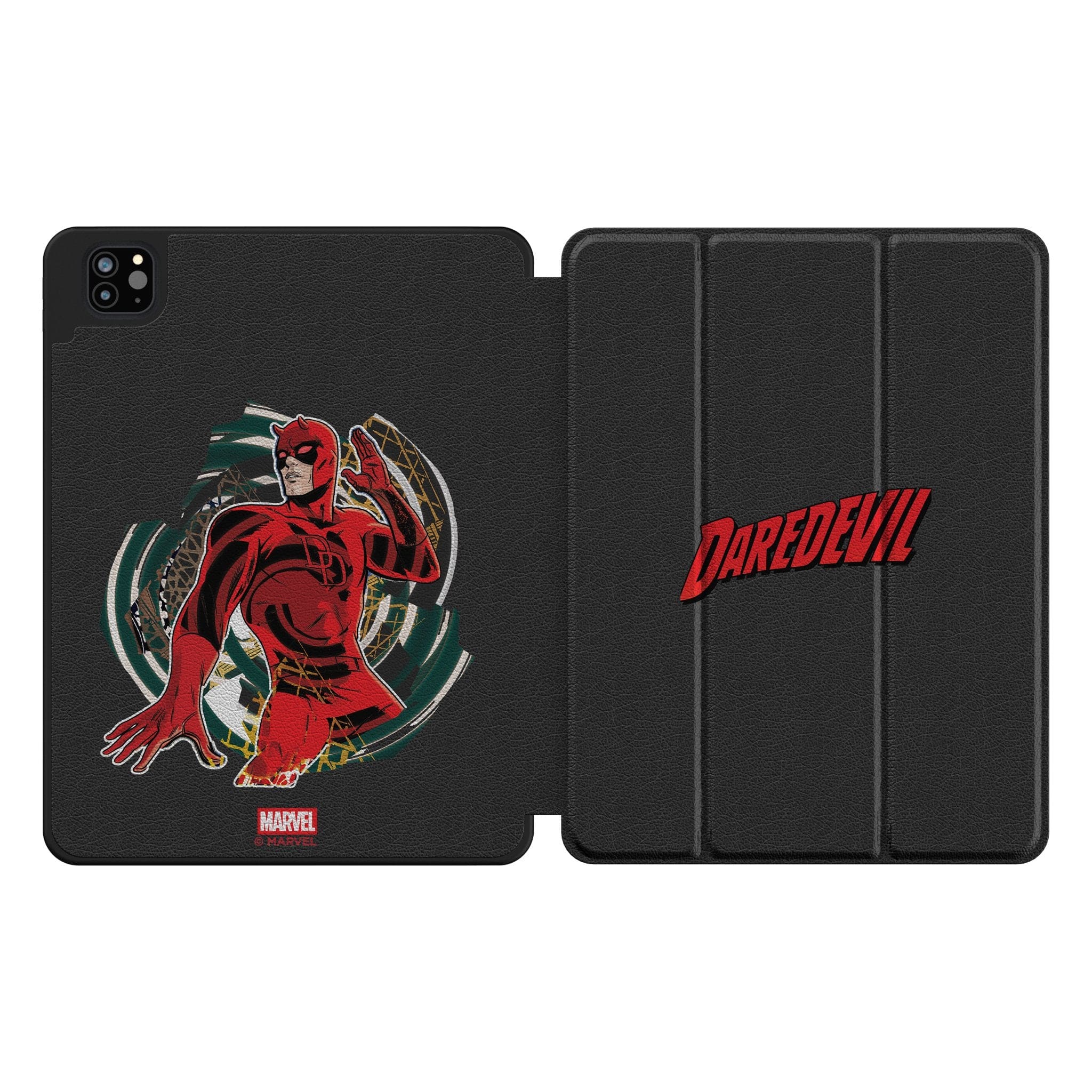 Keyscaper - Marvel Daredevil Badge Tablet Case for Apple iPad - Full color
